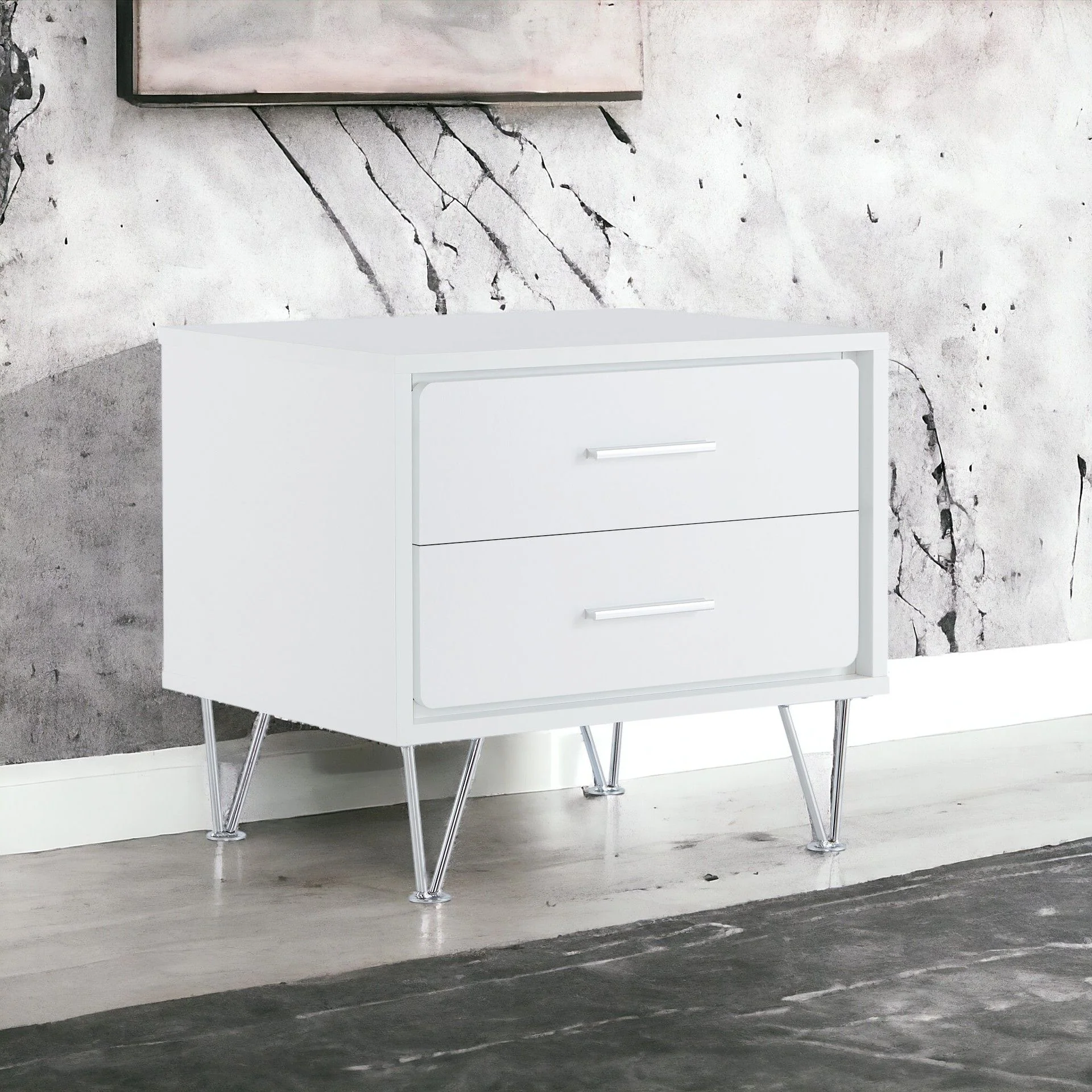 Deoss - Accent Table - White - Image 4