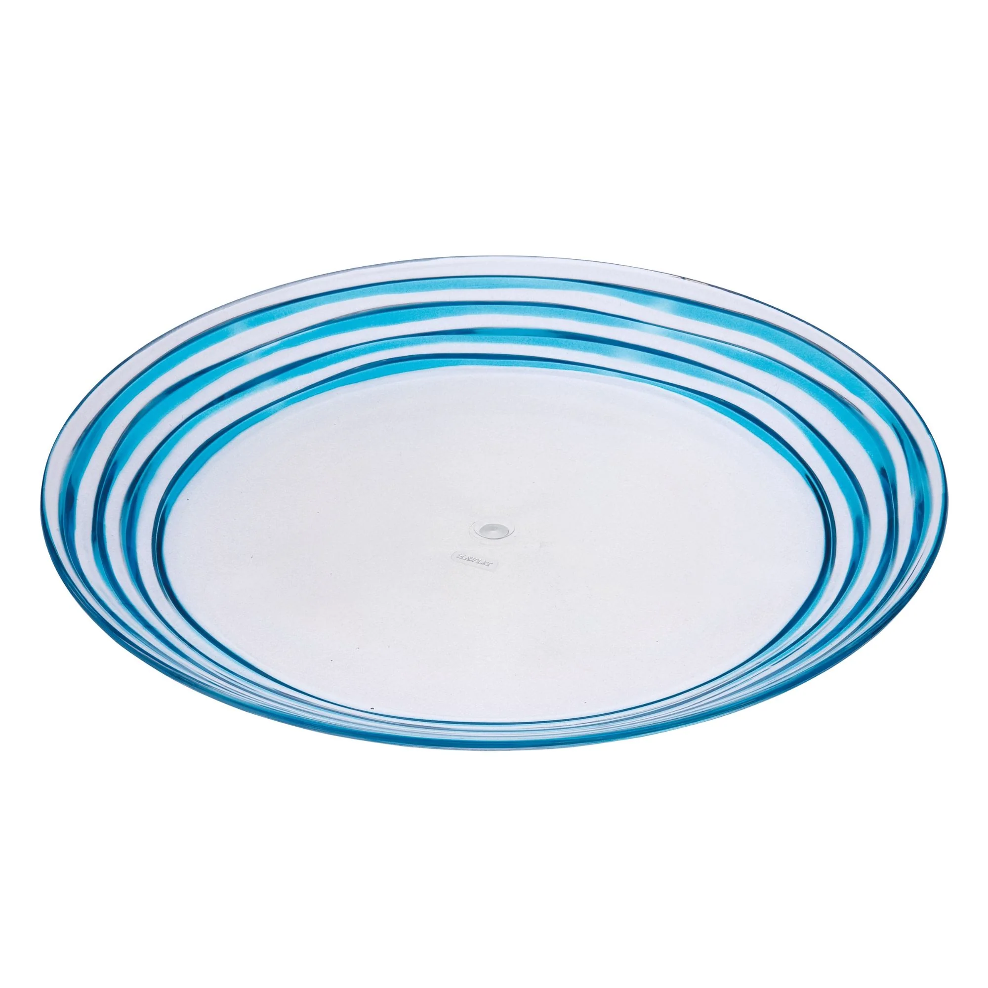 Designer Swirl Acrylic Dinner Plates (Set of 4) - Image 4