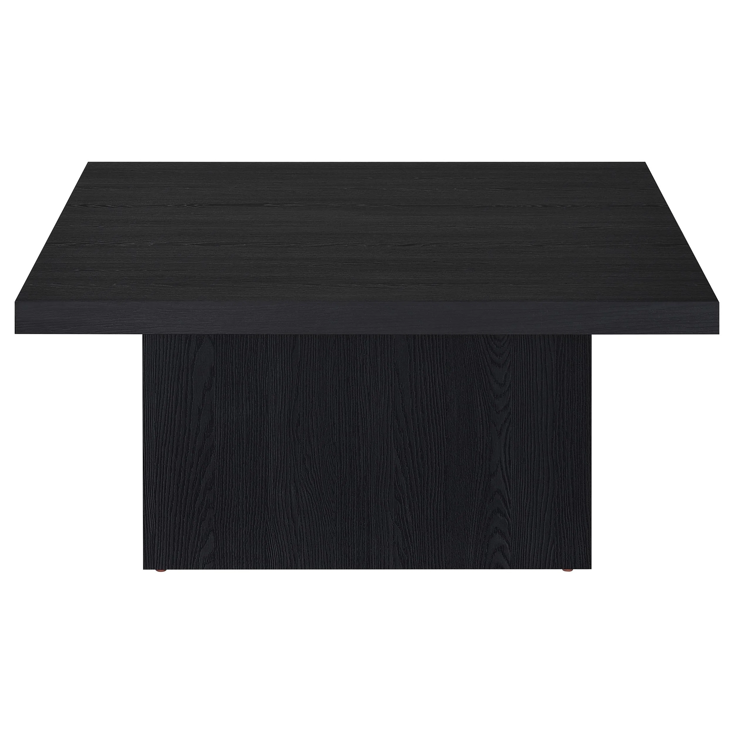 Devar Square Engineered Wood Cocktail Table Black - Image 2