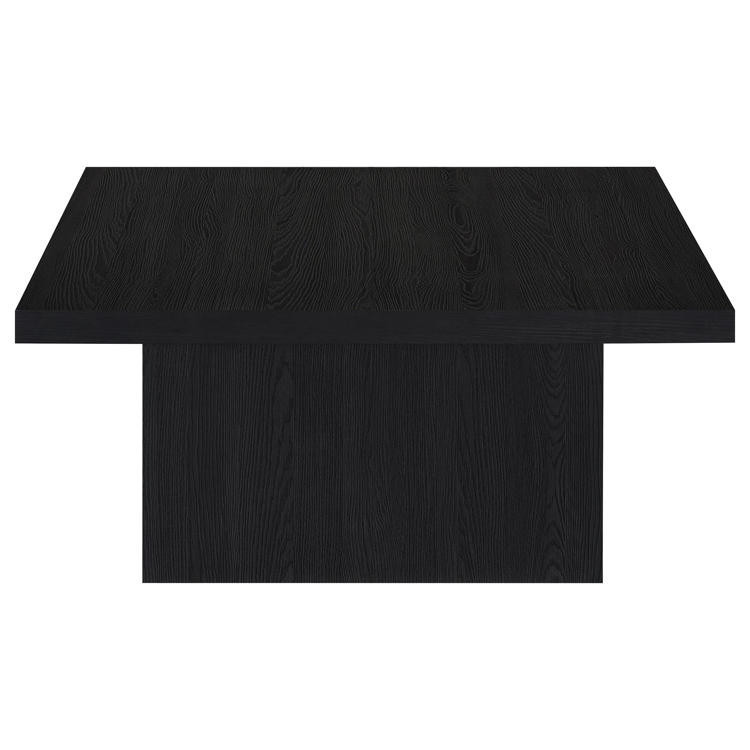 Devar Square Engineered Wood Cocktail Table Black - Image 6