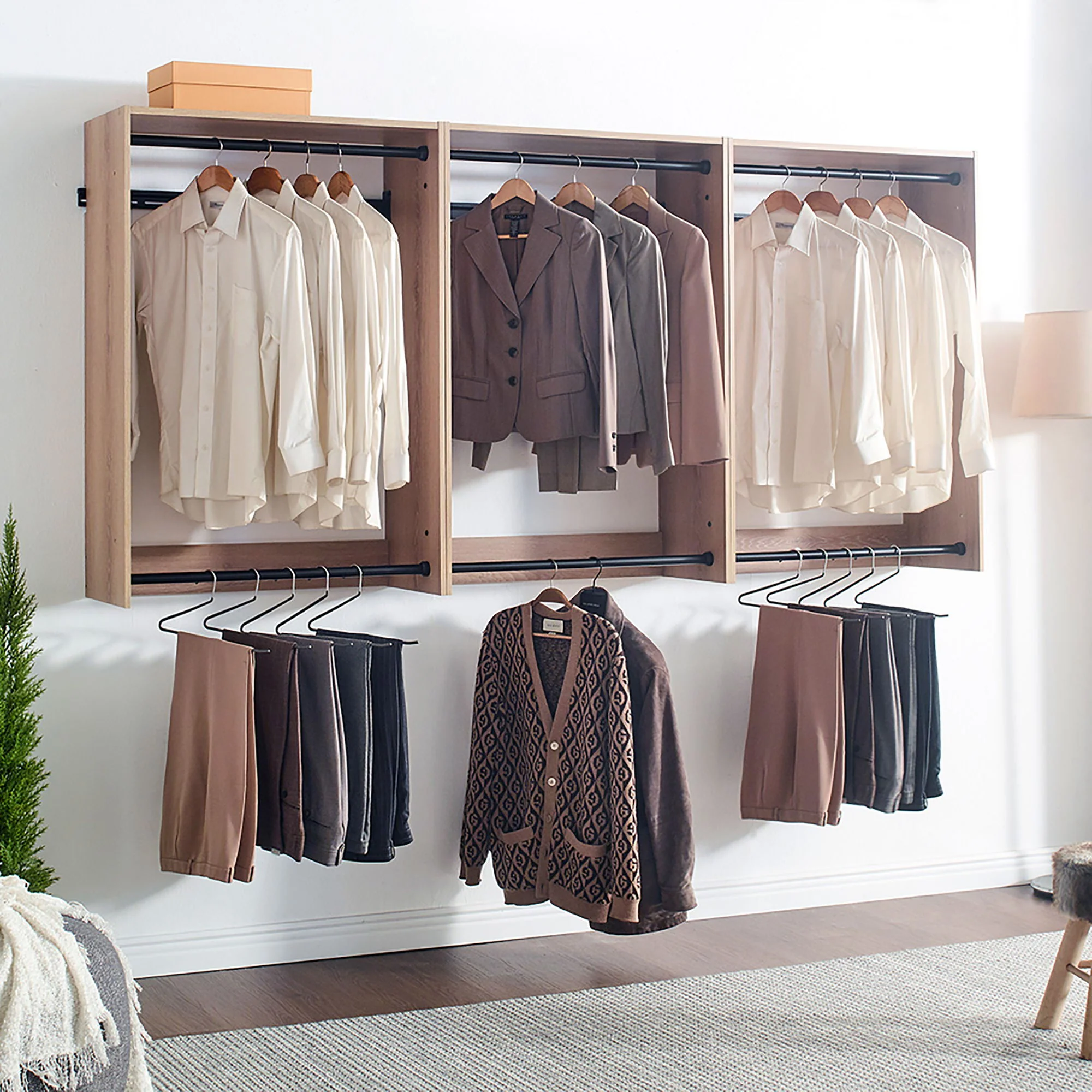 Devi - Wall Mounted Closet System, Modular Units - Image 8