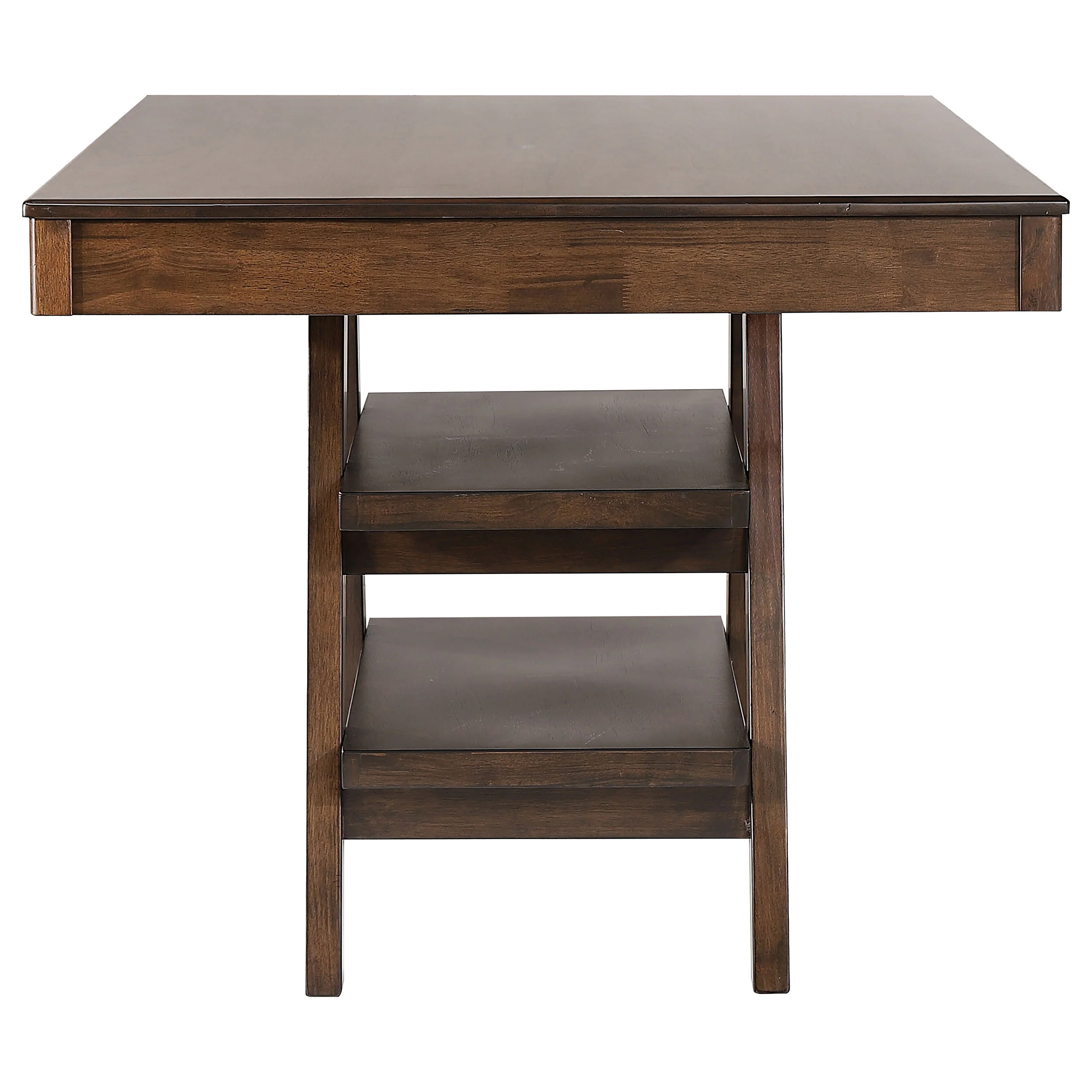 Dewey Rectangular Counter Height Dining Table, Walnut - Image 2