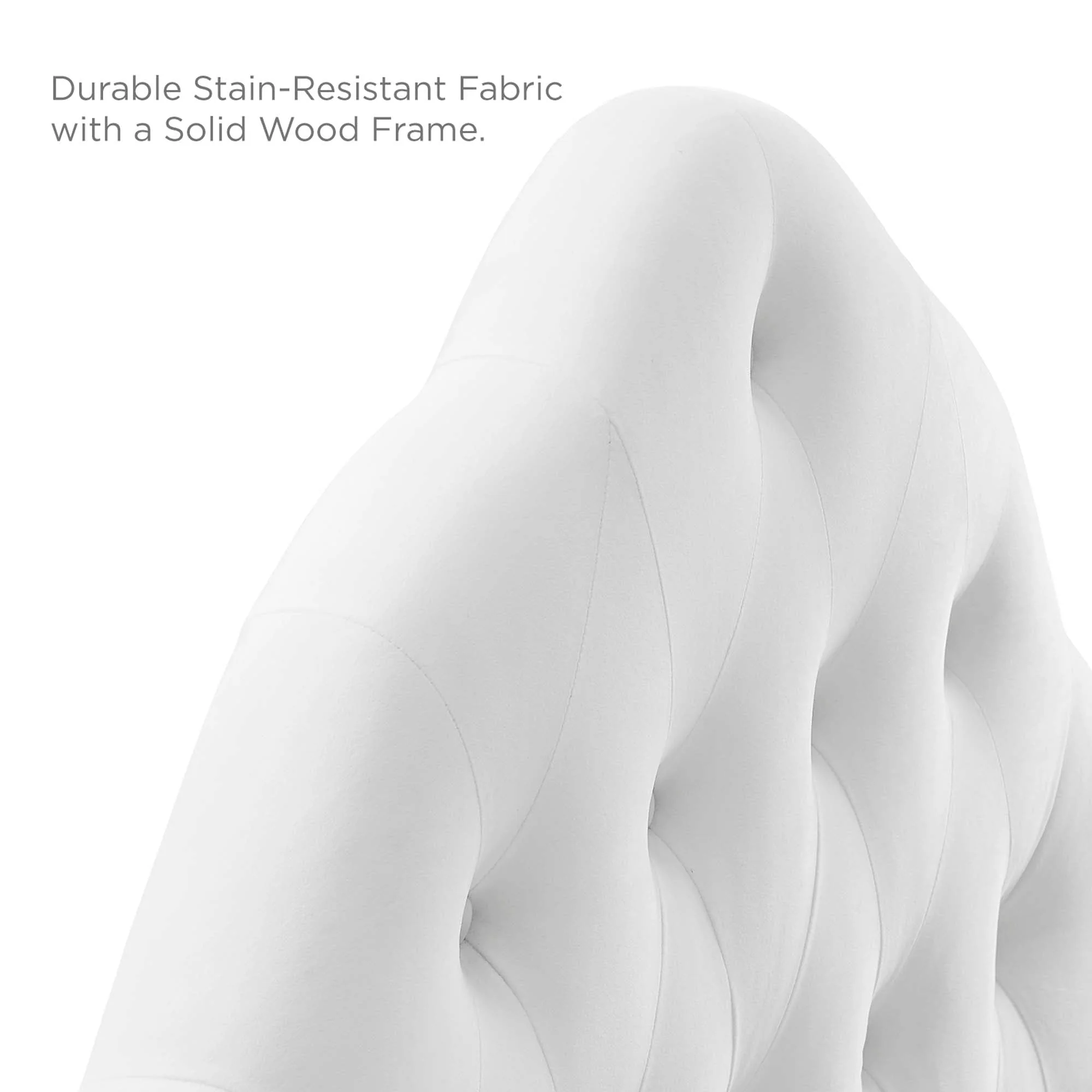 Diamond Tufted Performance Velvet Headboard - Image 23