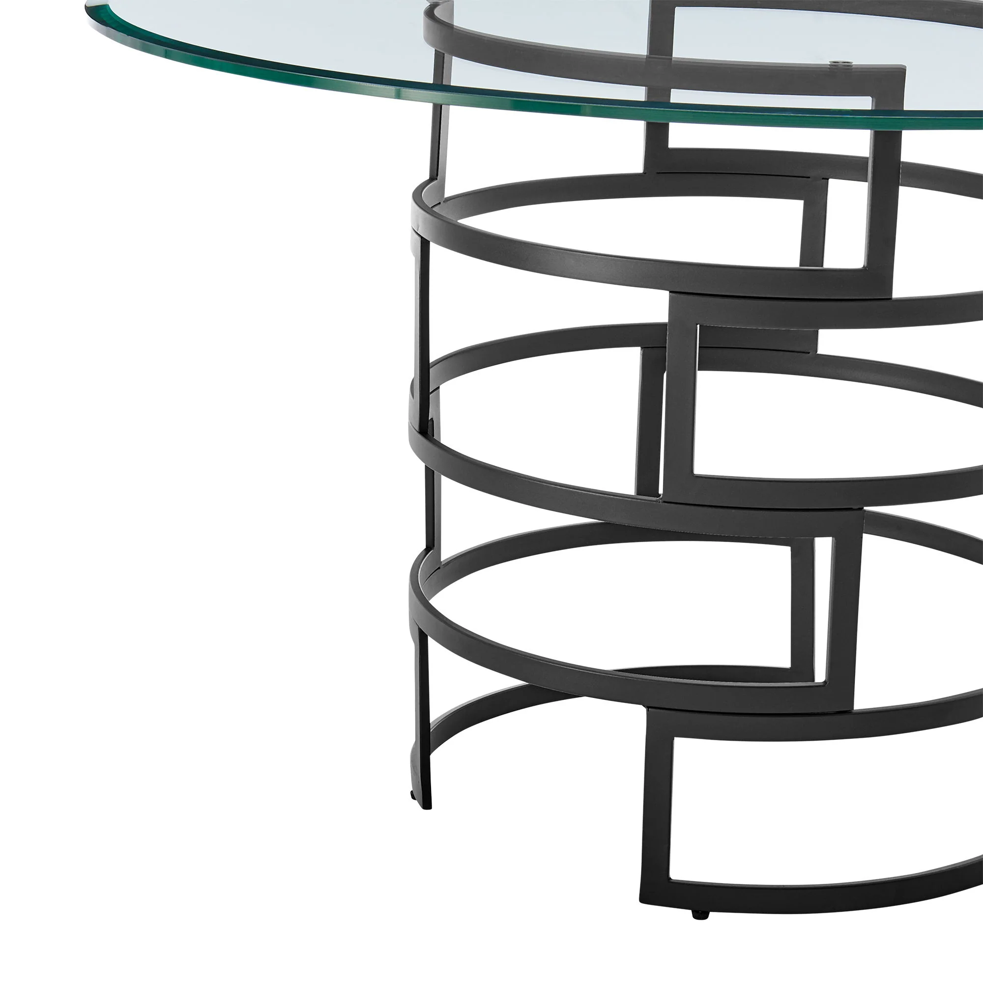 Diaz - Contemporary Round Dining Table - Image 17