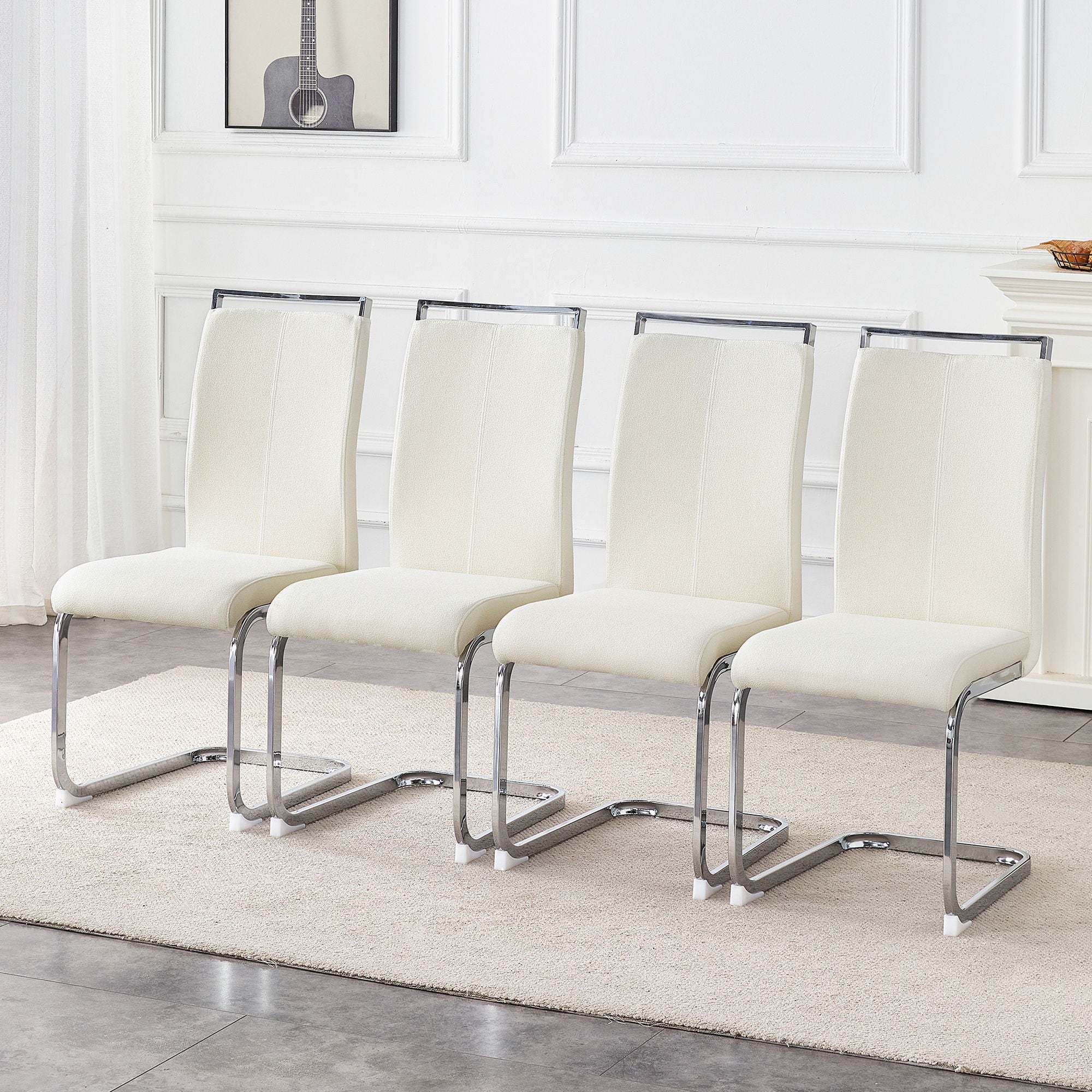 Dining Chairs With Ergonomic Backrest - Image 7