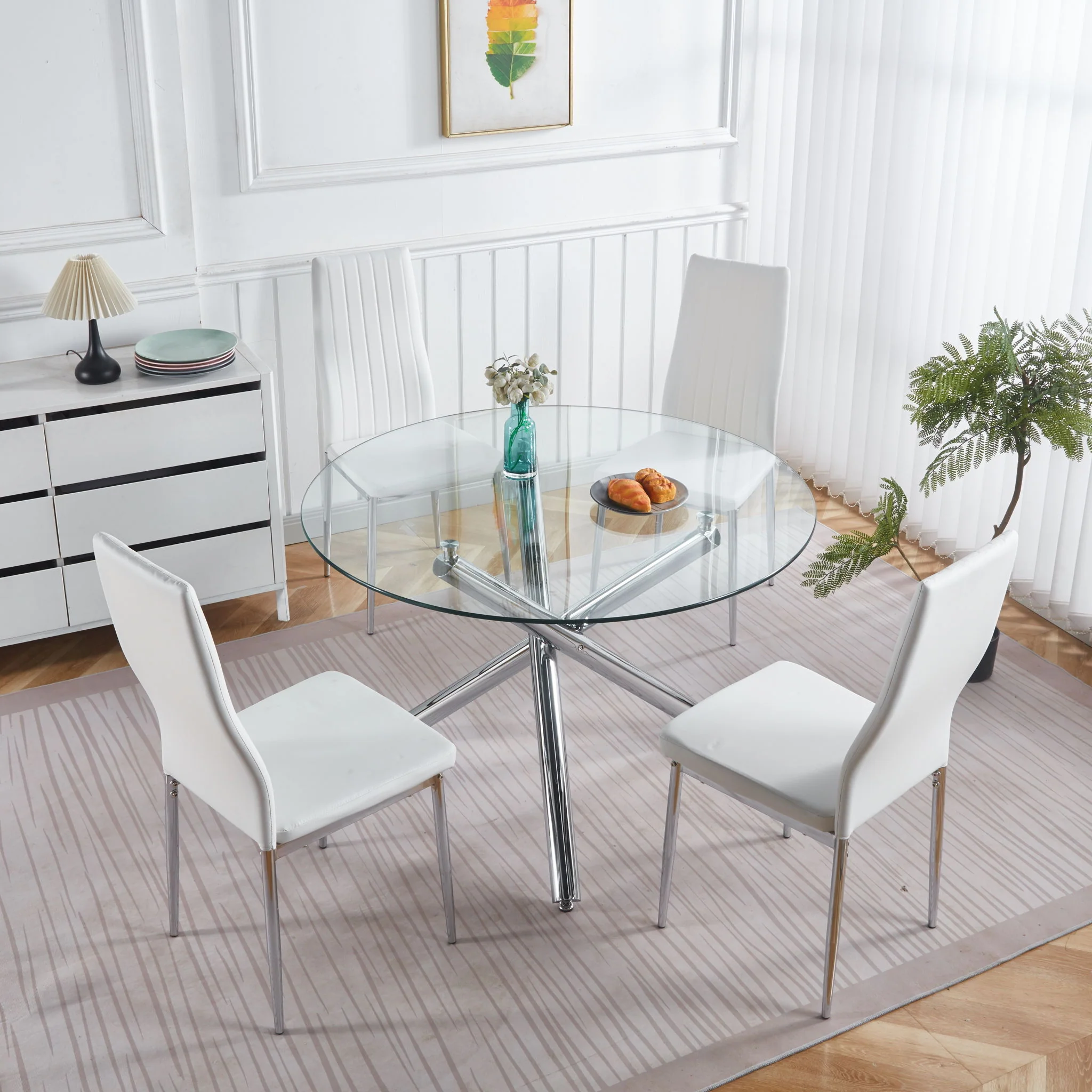 Dining Table, Space Saving Kitchen Table For Living Room - Image 12