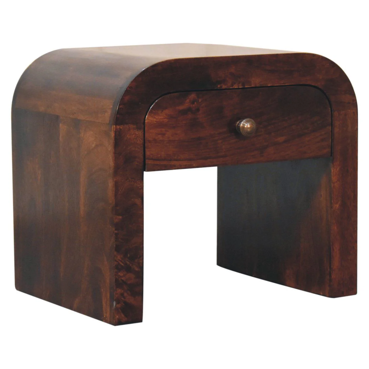 Disc Nightstand - Walnut - Image 8