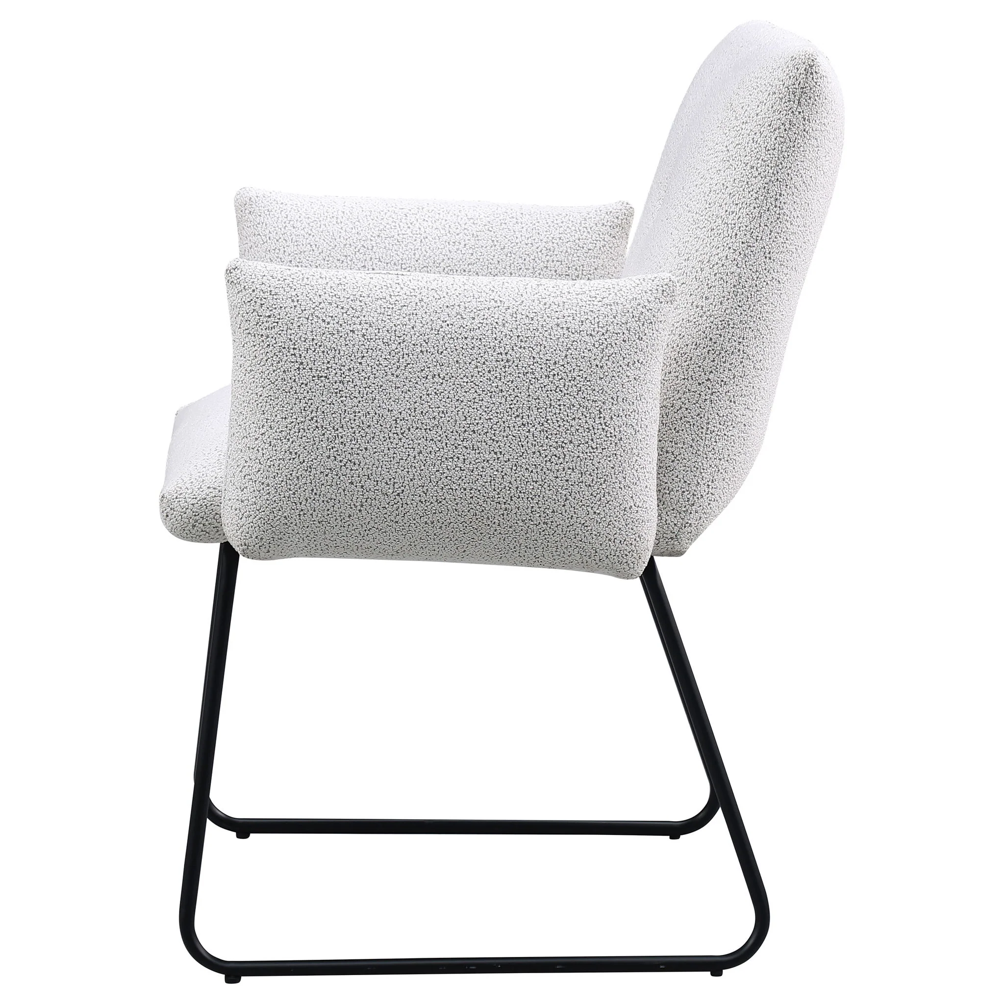 Donica - Upholstered Dining Arm Chair (Set of 2) - Light Gray - Image 9