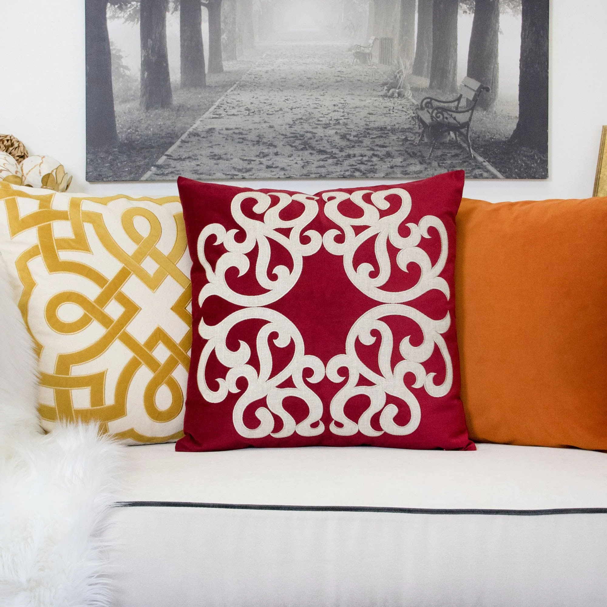 Dora - Pillow Cover With Matching Back - Image 11