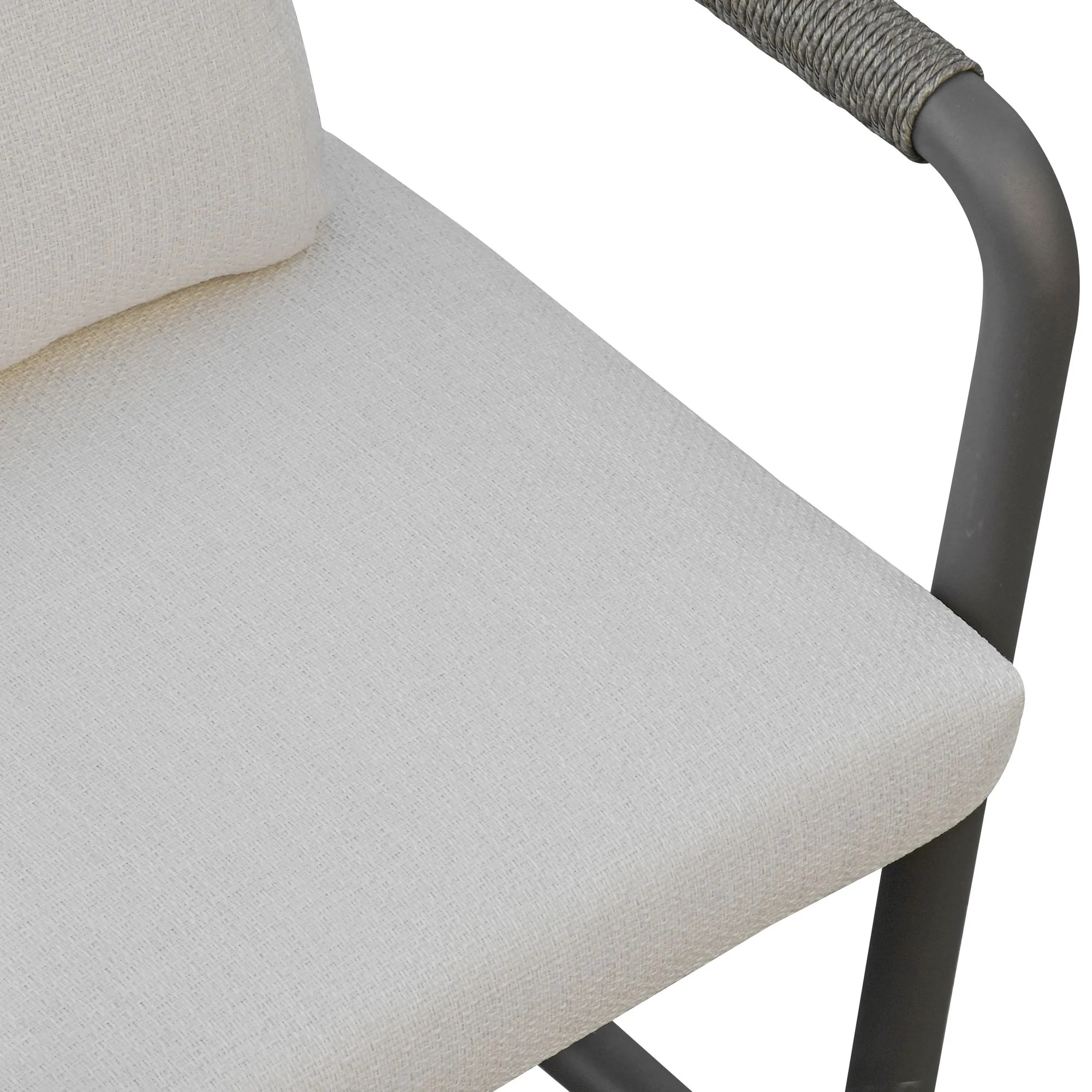 Dorado - Outdoor Dining Chair (Set of 2) - Off-White / Gray - Image 5