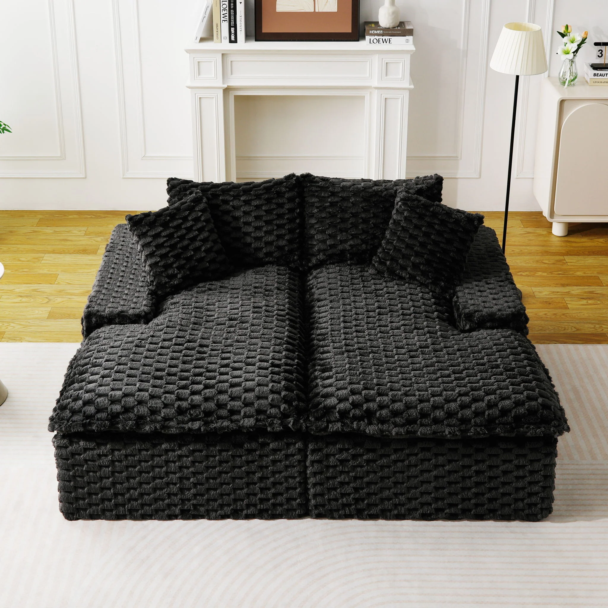 Double Chaise Lounge With Full Compressed Sponge - Image 30