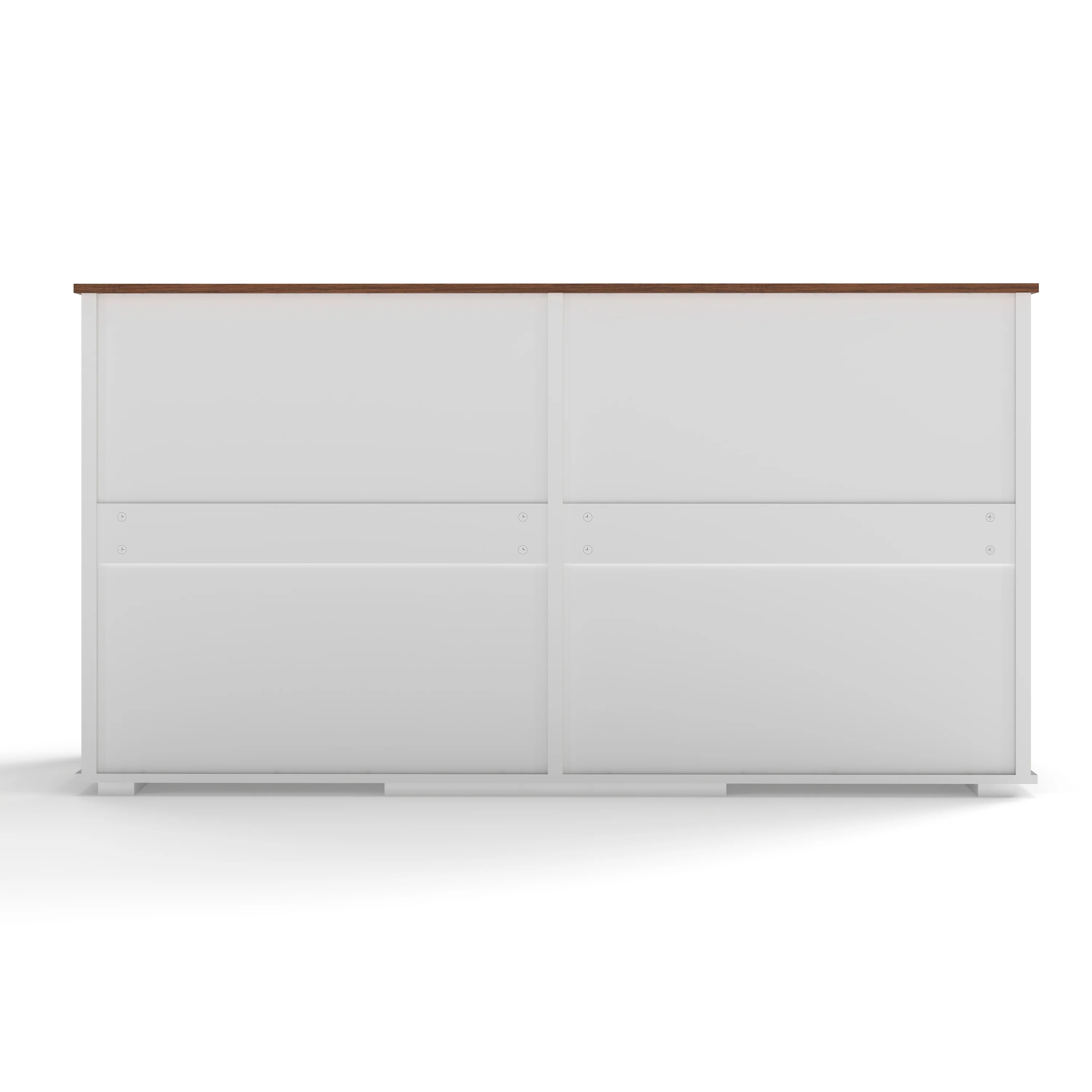 Double Furniture Dog Crate Sliding Barn Doors Removable Divider Wood - Image 23