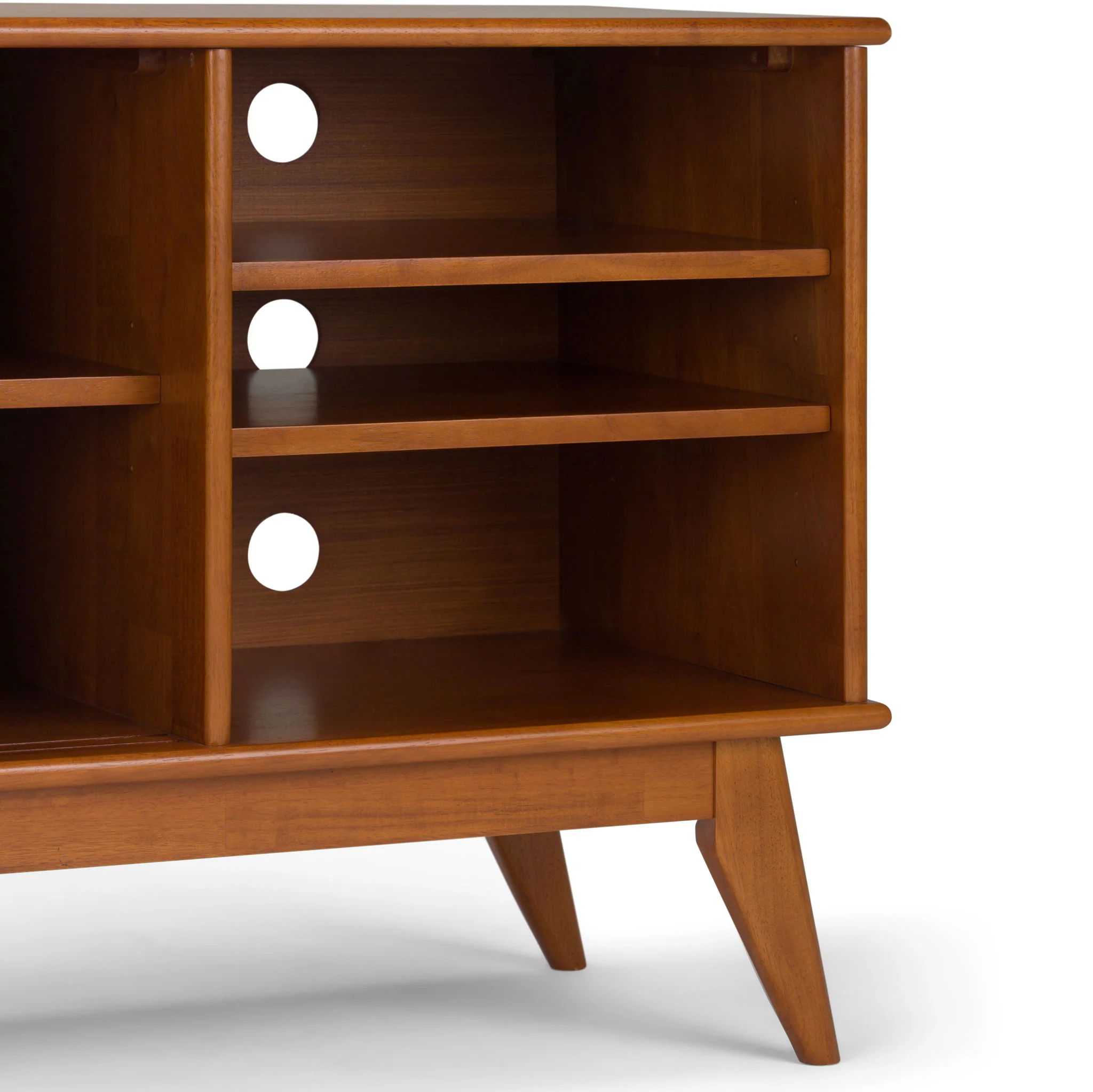 Draper - Handcrafted Mid Century Low TV Media Stand - Image 17