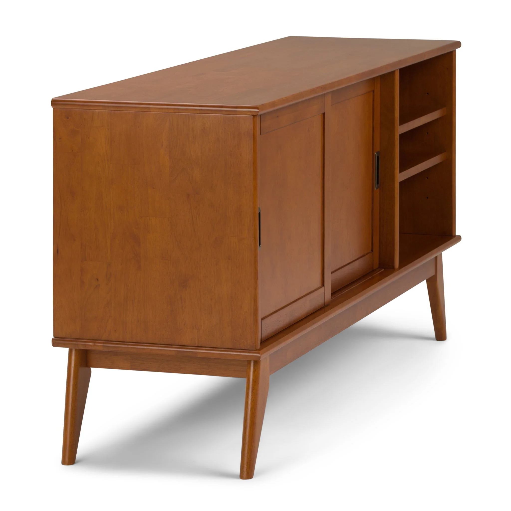 Draper - Handcrafted Mid Century Low TV Media Stand - Image 48