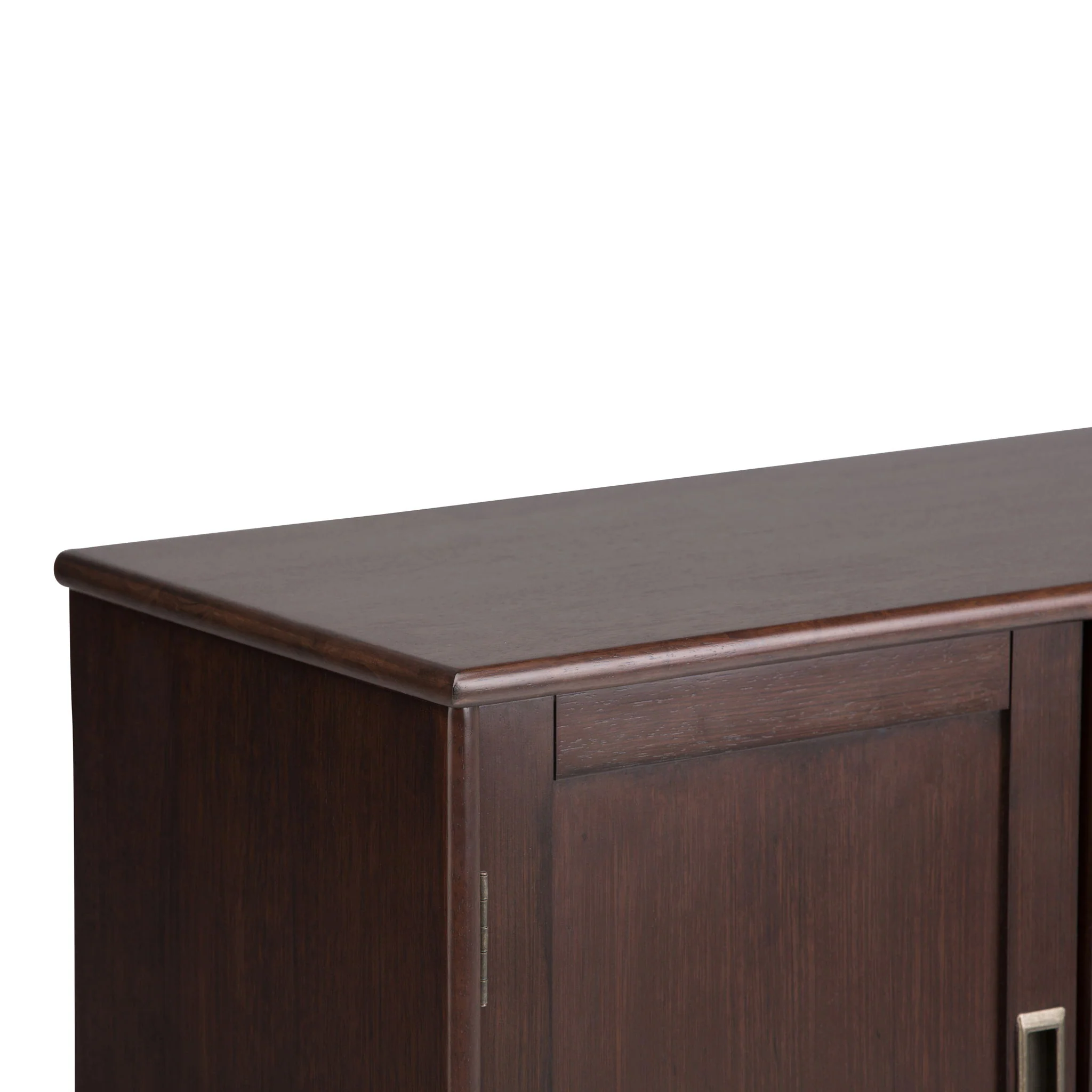 Draper - Low Storage Cabinet - Medium Auburn Brown - Image 8