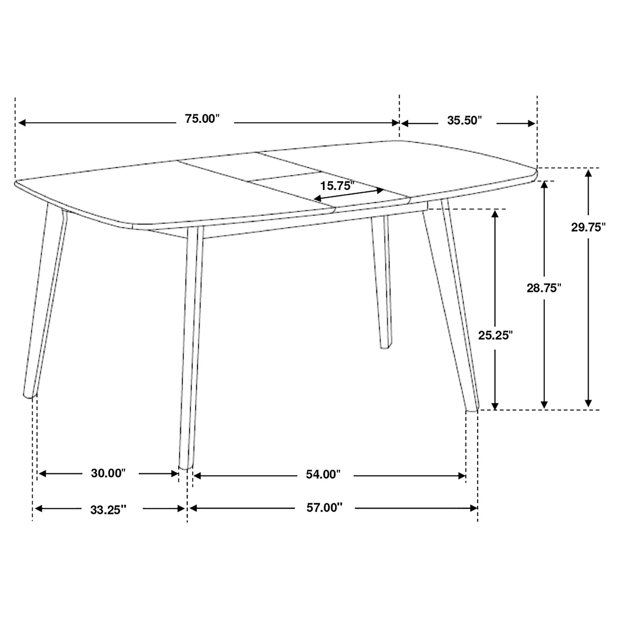 Draper - Rectangular Dining Set With Butterfly Leaf - Image 16