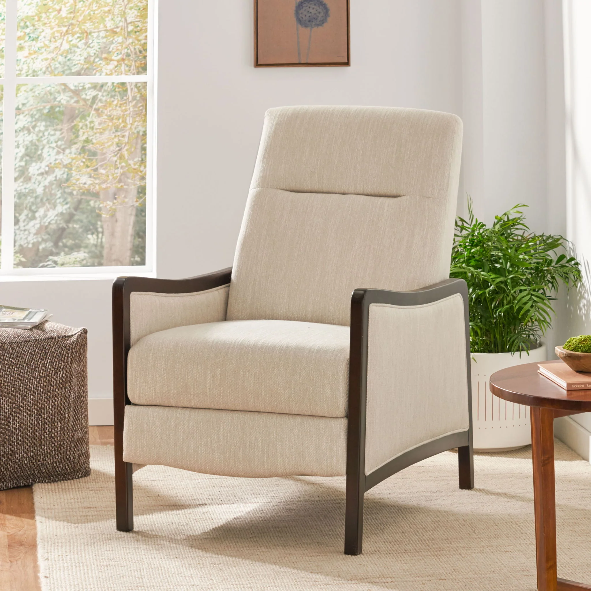Drury - Contemporary Fabric Upholstered Pushback Recliner - Image 17