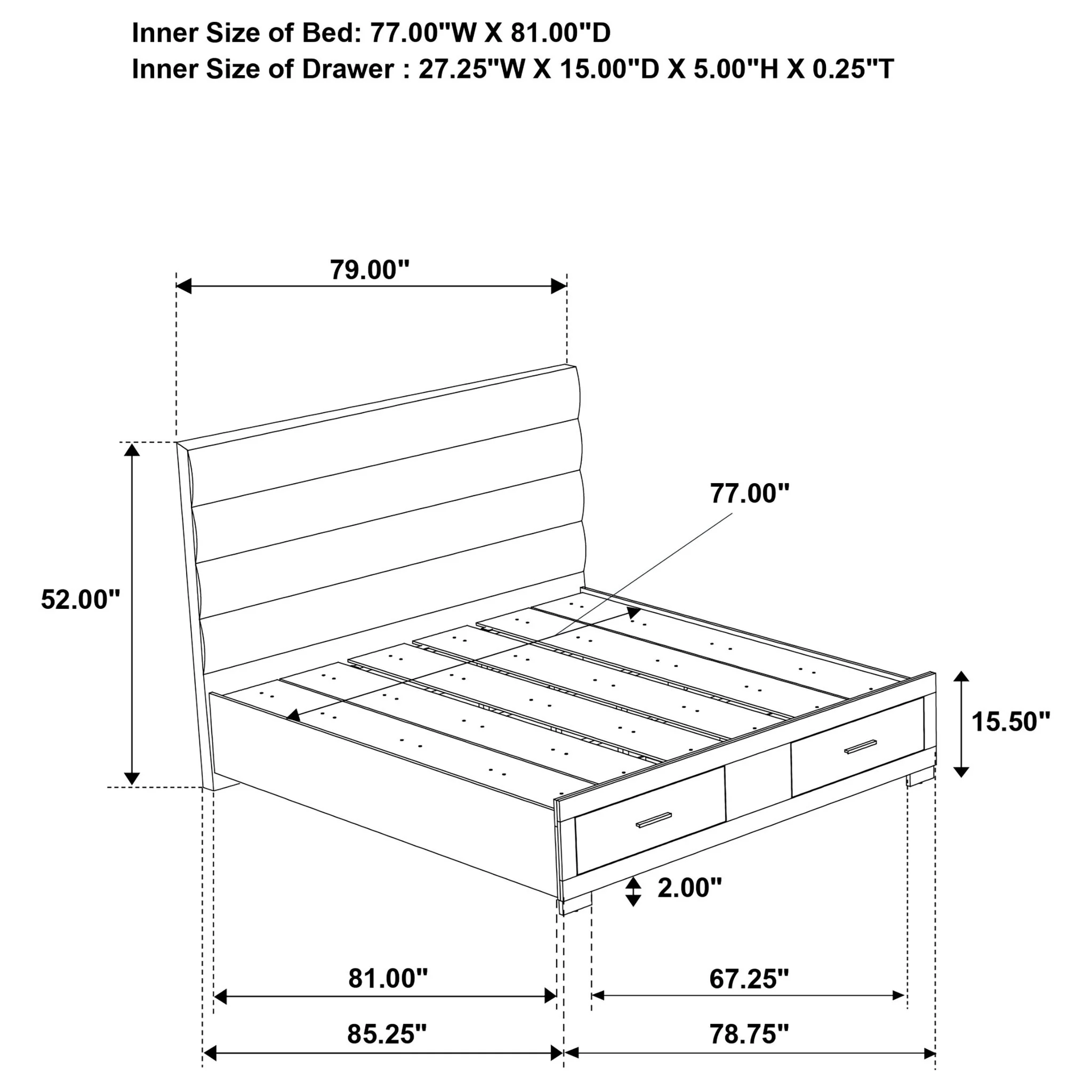Dulcey - Storage Bed - Image 3