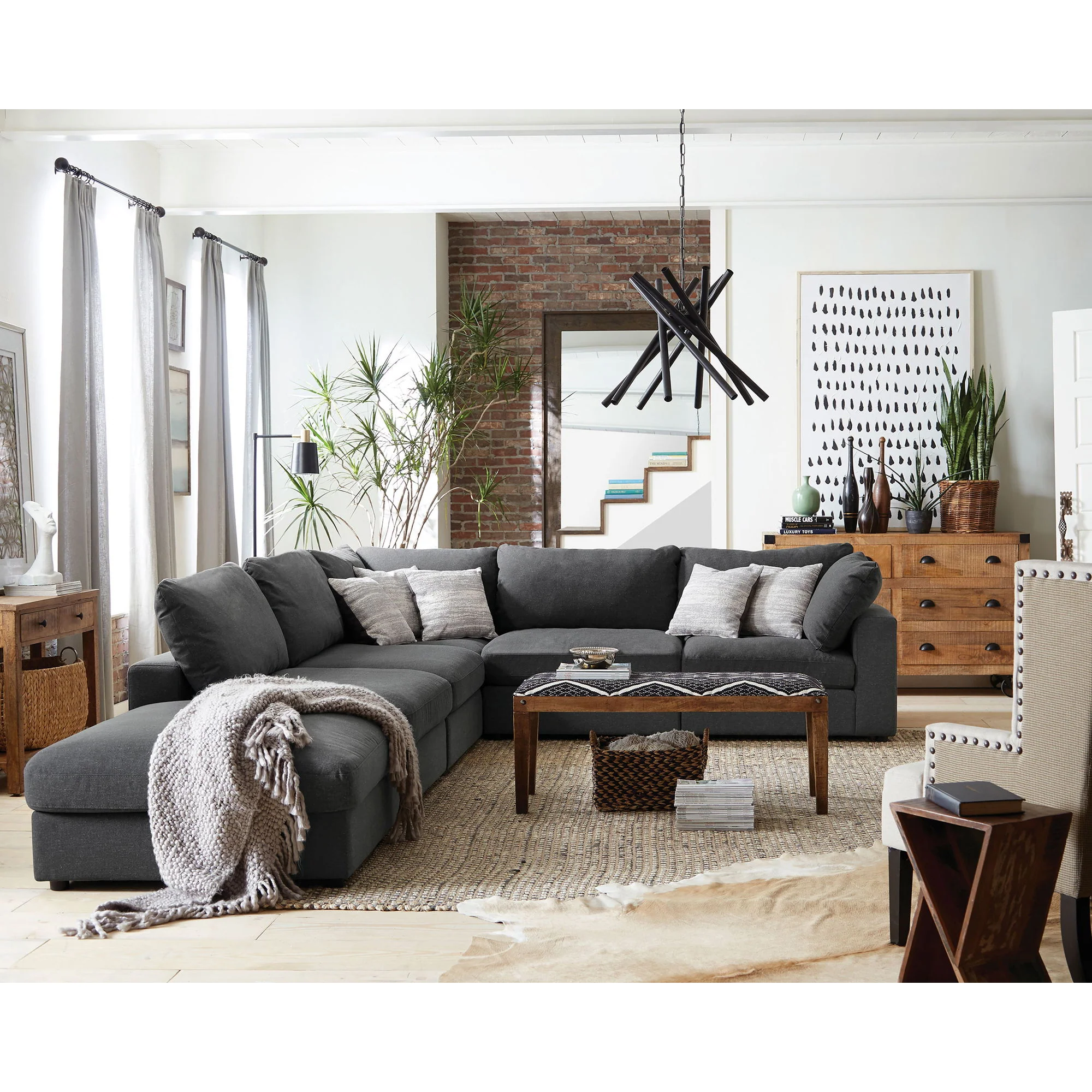 Duncan - Square Upholstered Ottoman - Image 12