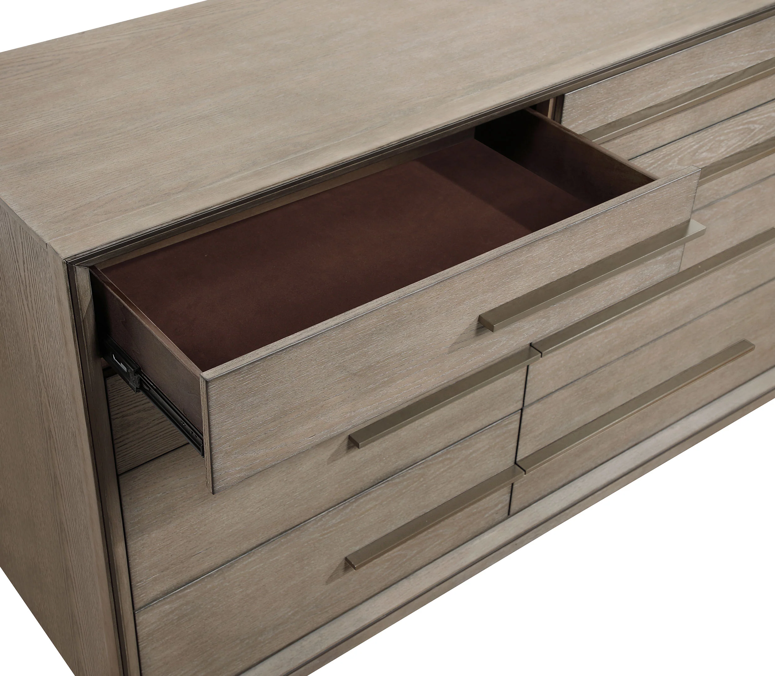 Durango 8-Drawer Dresser in Taupe Oak - Image 9