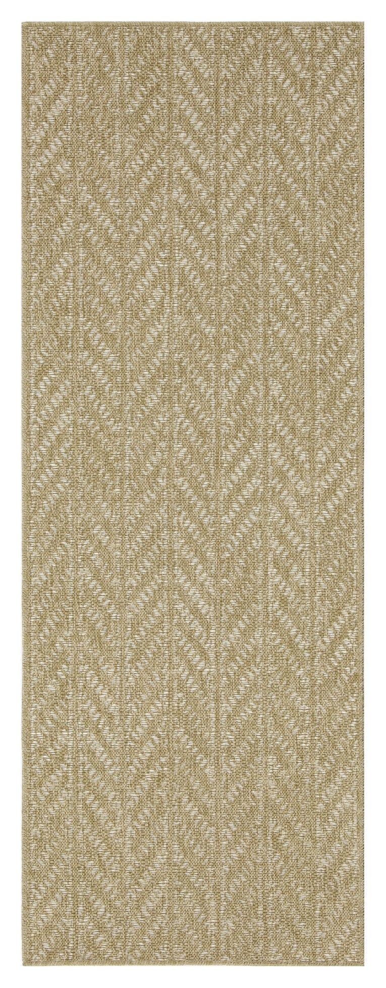 Earth - 5'3" X 7'3" Indoor, Outdoor Area Rug - Natural / White - Image 2