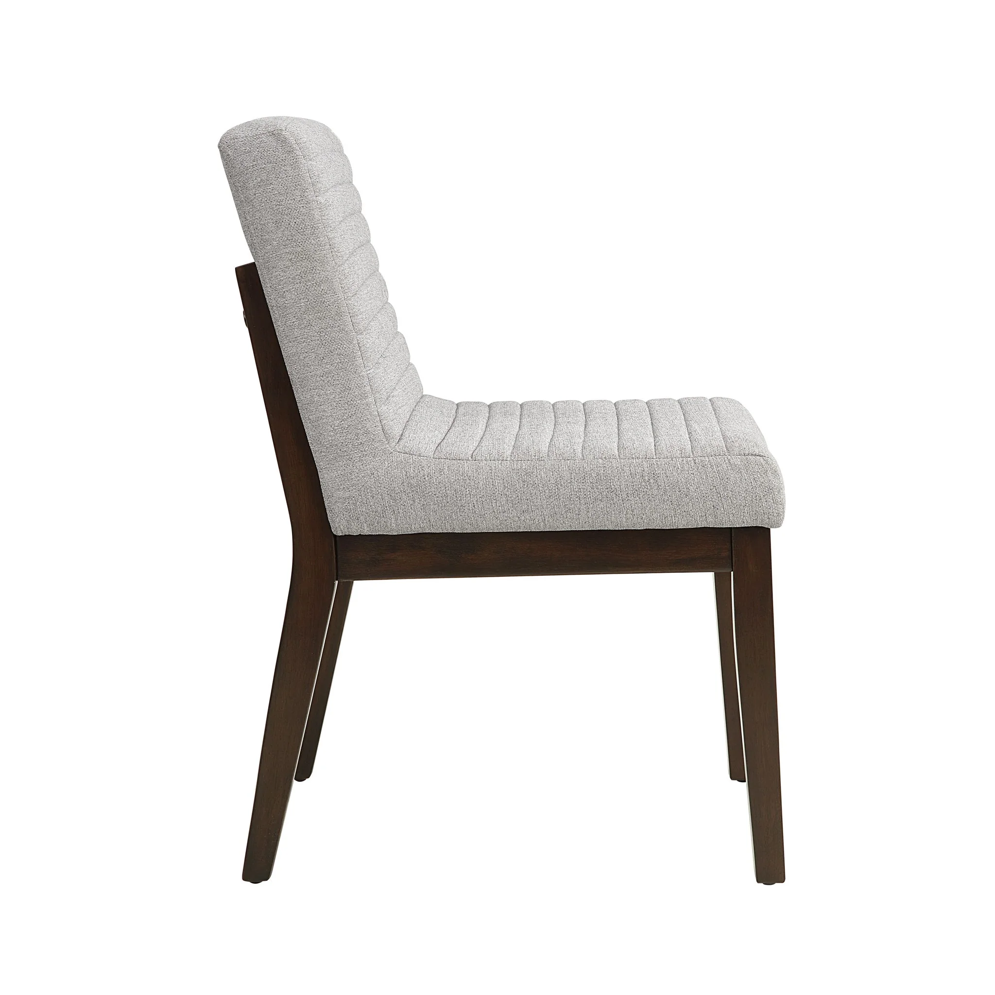 Edwyn - Linen Side Chair (Set of 2) - Gray - Image 7