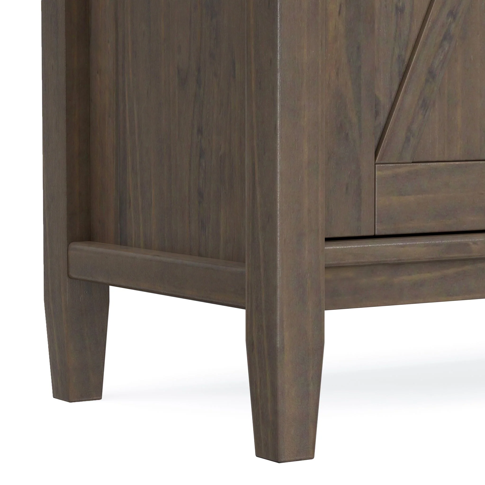 Ela - Low Storage Cabinet - Smoky Brown - Image 9