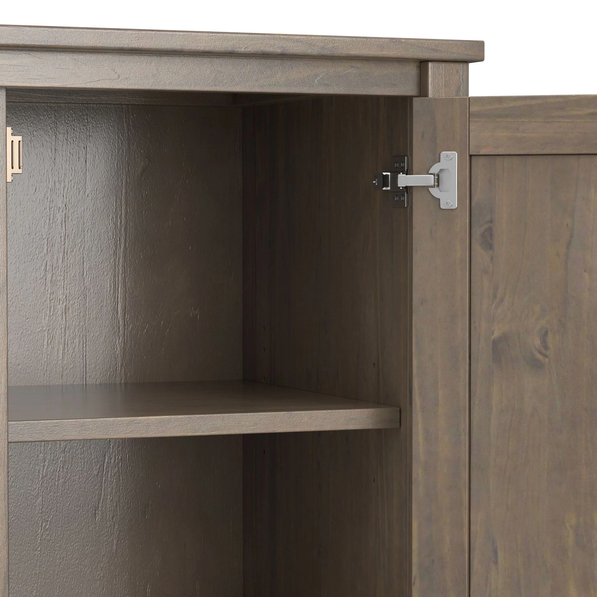 Ela - Medium TV Stand - Smoky Brown - Image 3