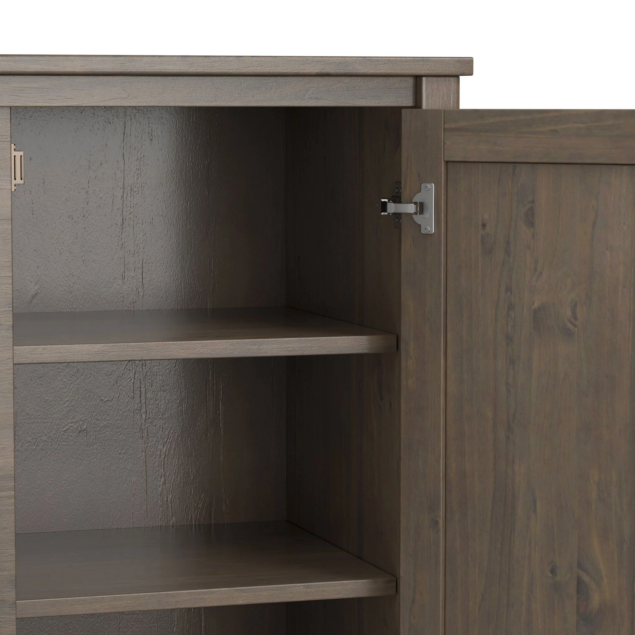 Ela - Sideboard With Wine Storage - Smoky Brown - Image 9