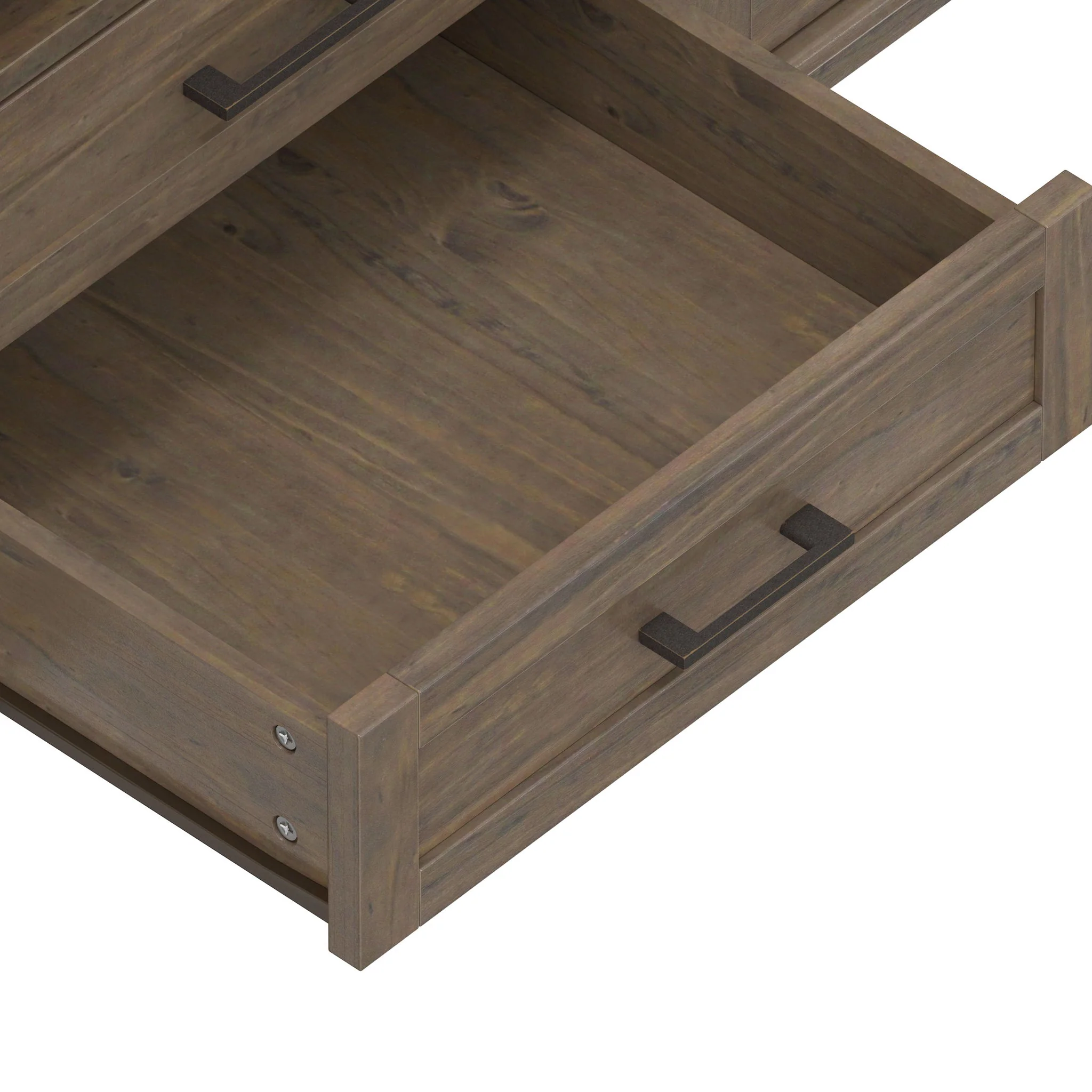 Ela - TV Media Stand - Smoky Brown - Image 3