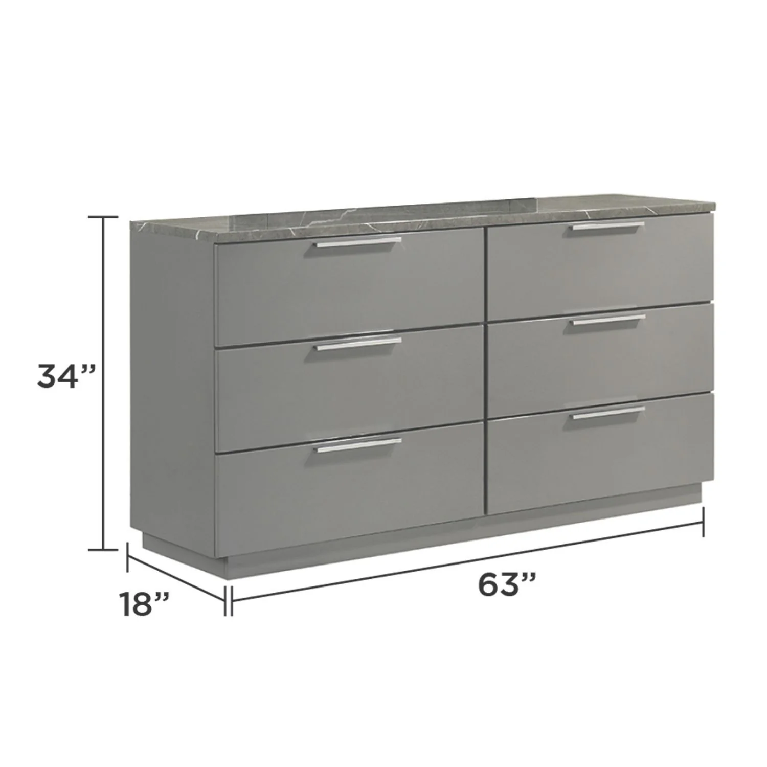 Elara - Dresser - Gray - Image 7