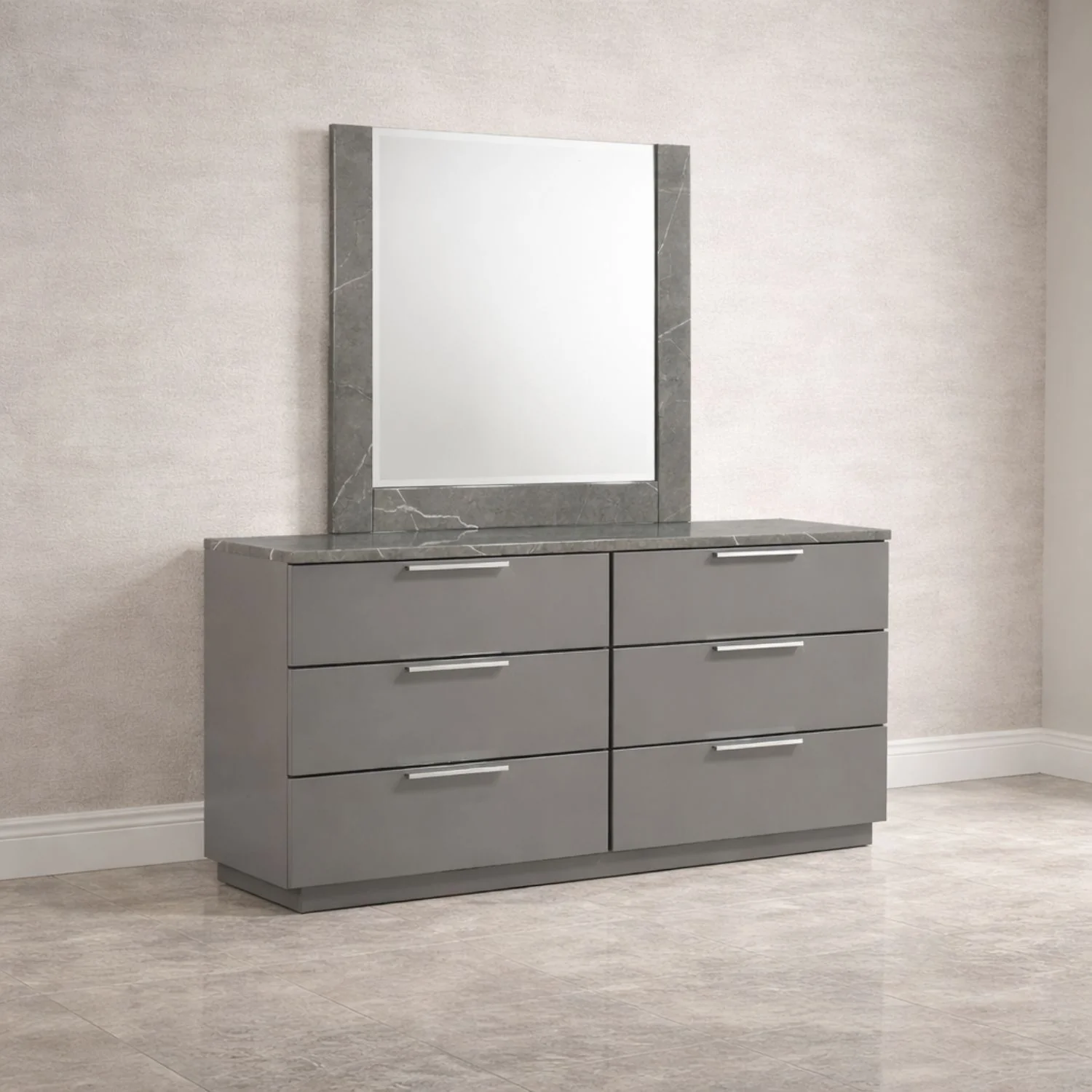 Elara - Dresser With Spacious Drawers - Gray - Image 4