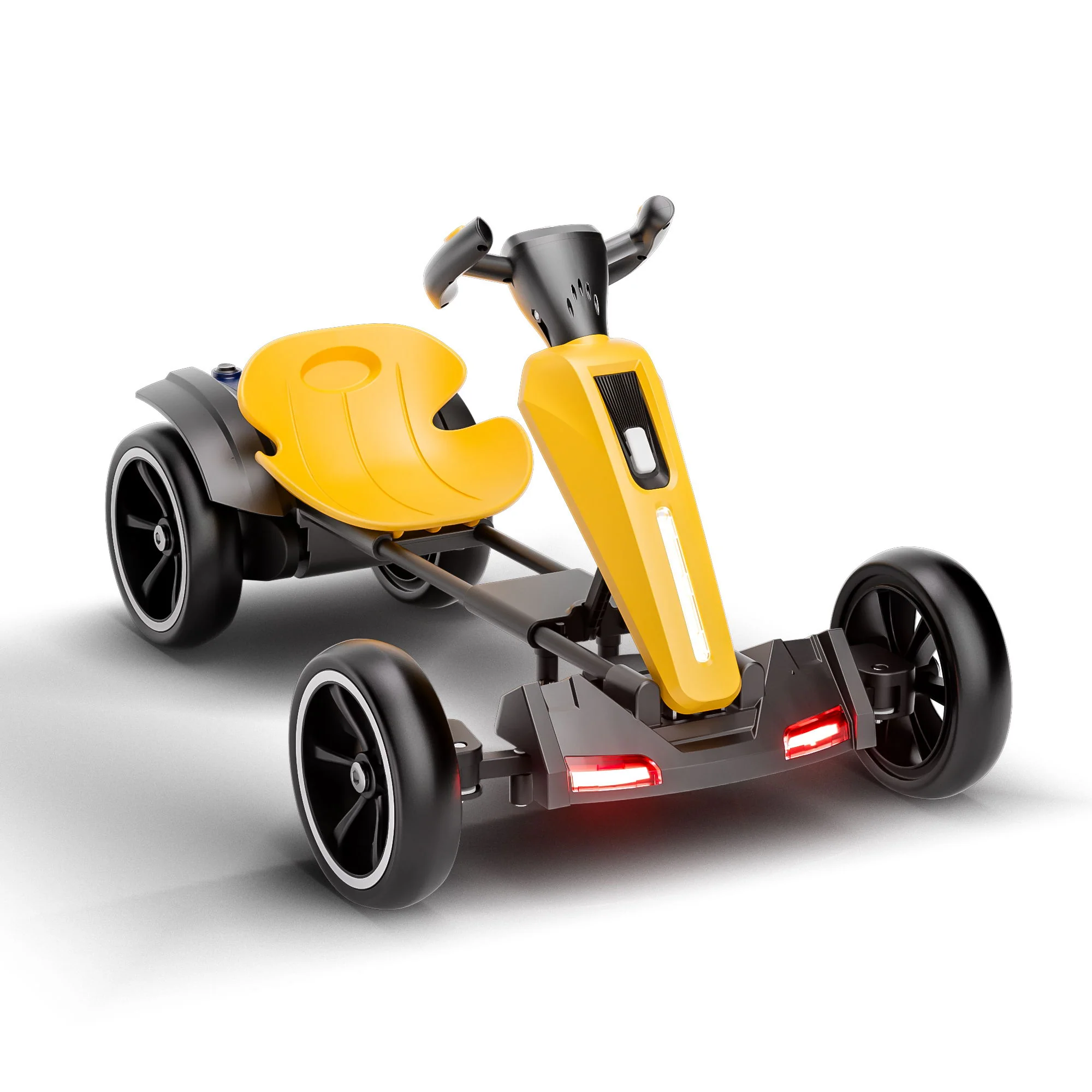 Electric Kids Pedal Go Kart With Adjustable Seat, Foldable Design - Image 25