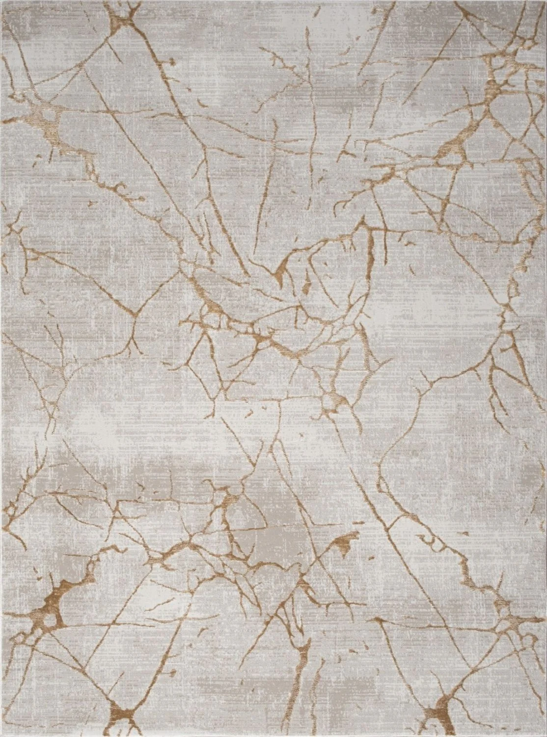 Elegance - 5'3" X 7'3" Area Rug - Gold, Polyester - Image 4
