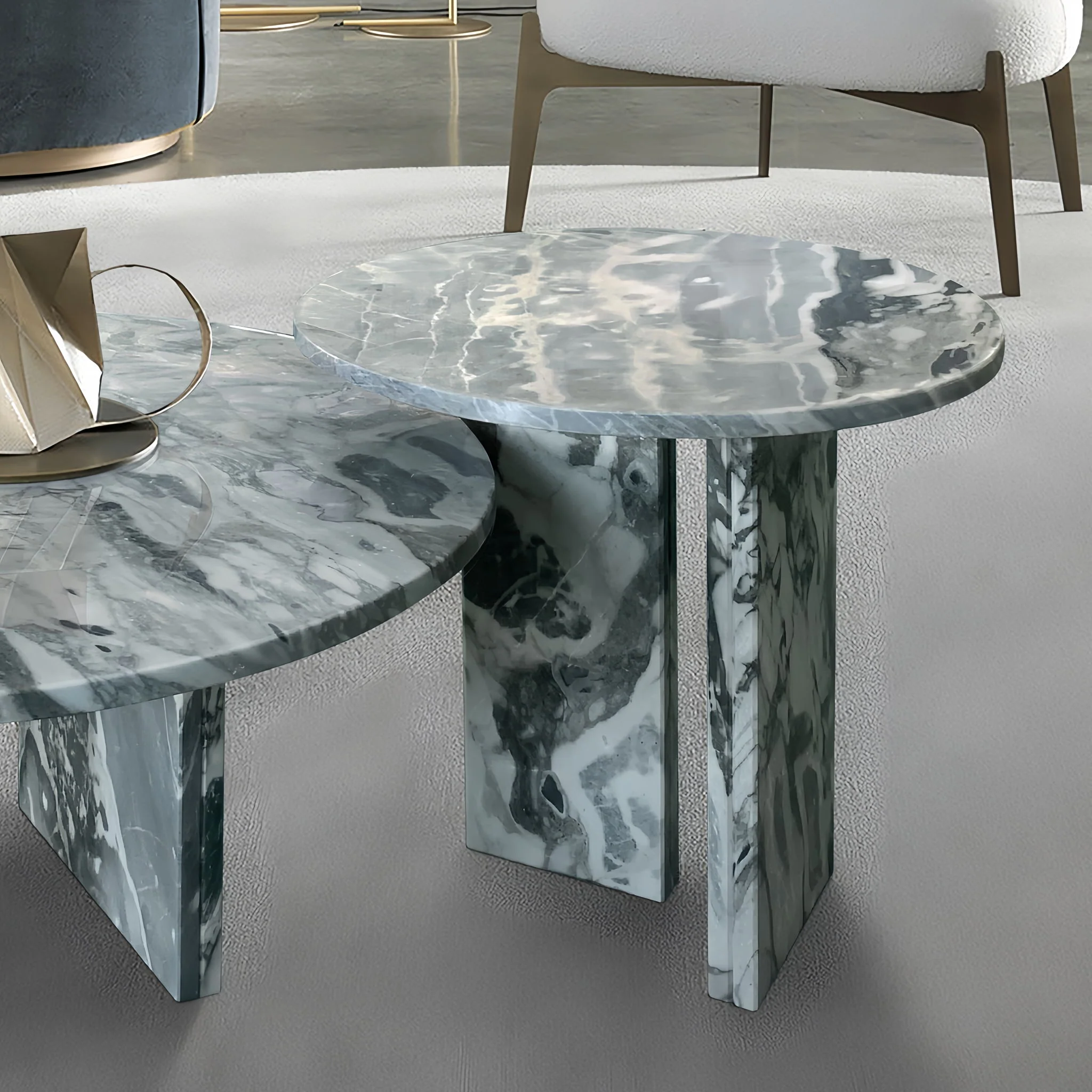 Elegant Coffee Duo Table Set - Image 14