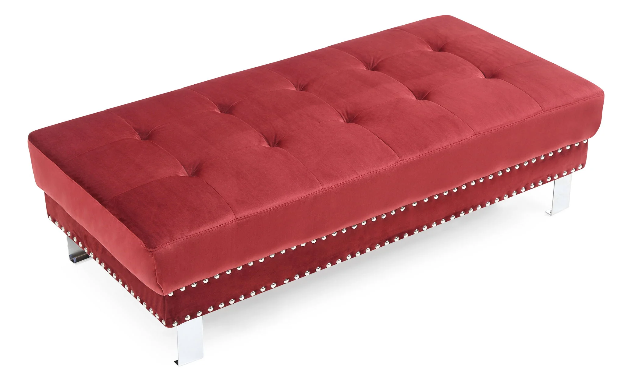 Elegant Contemporary Ottoman - Image 5