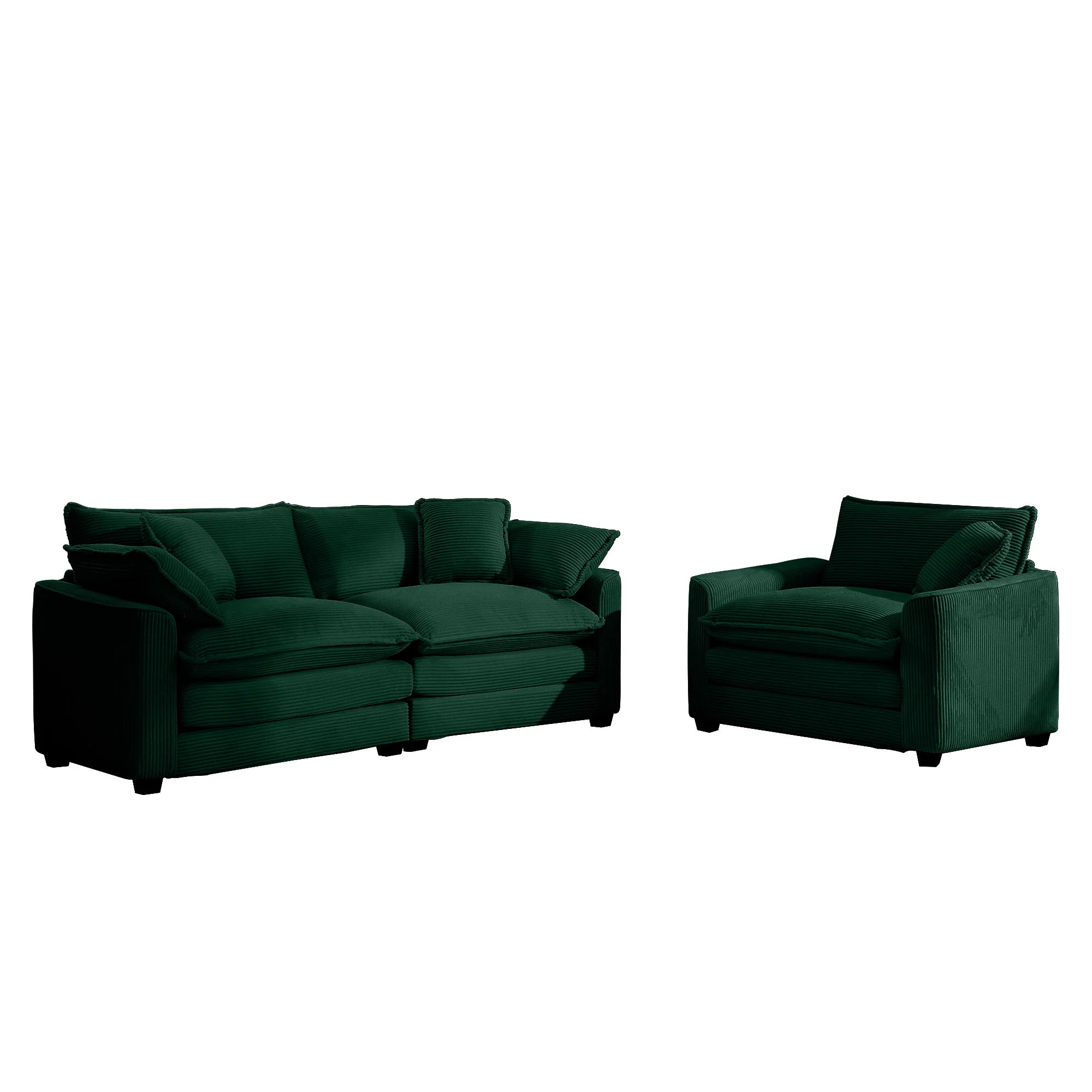 Elegant Oversized Sectional Sofa Set With Deep Seats And Flexible Layout - Image 144