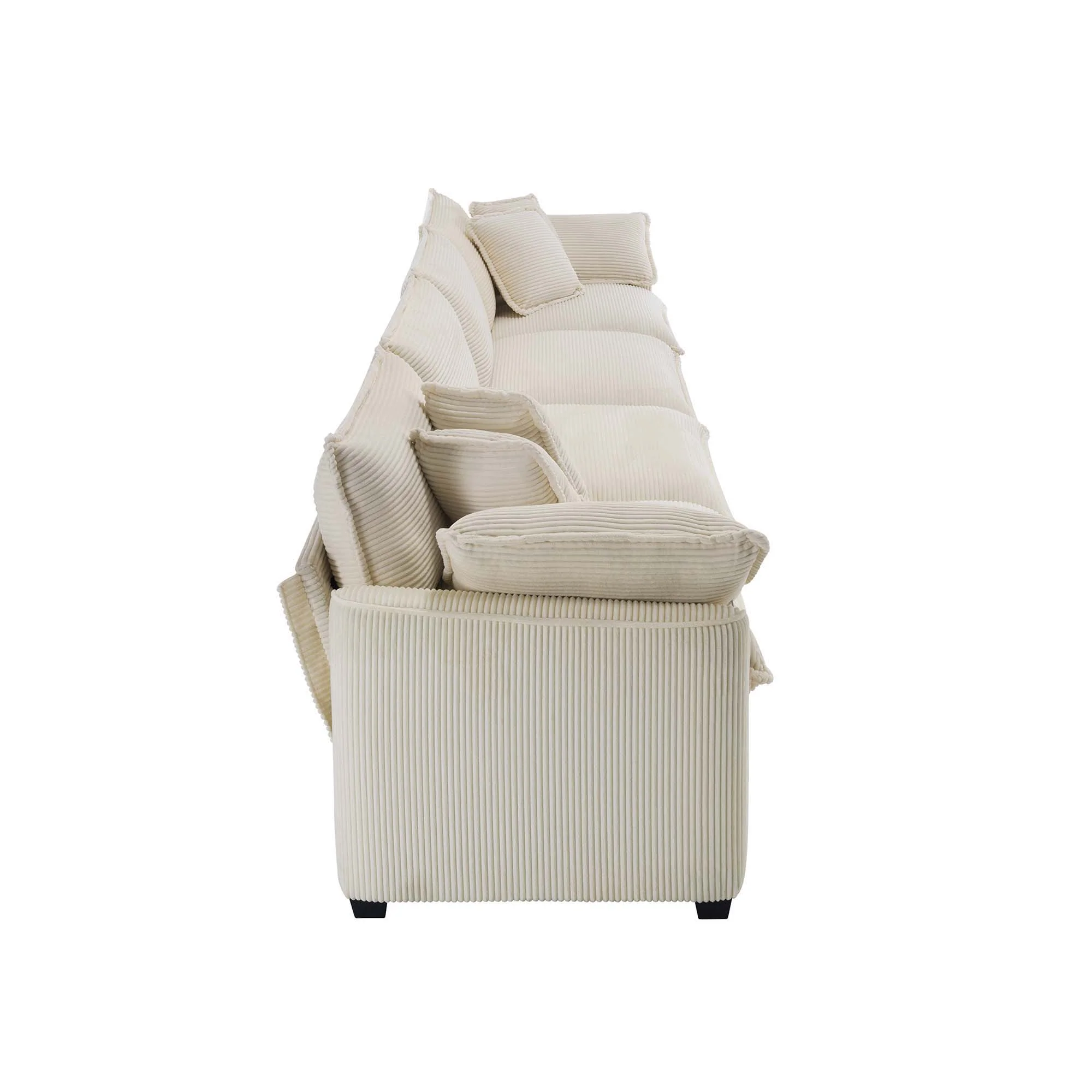 Elegant Oversized Sectional Sofa Set With Deep Seats And Flexible Layout - Image 178