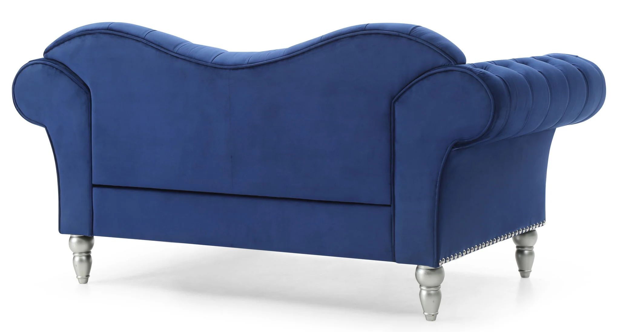 Elegant Round Arm Loveseat - Image 13