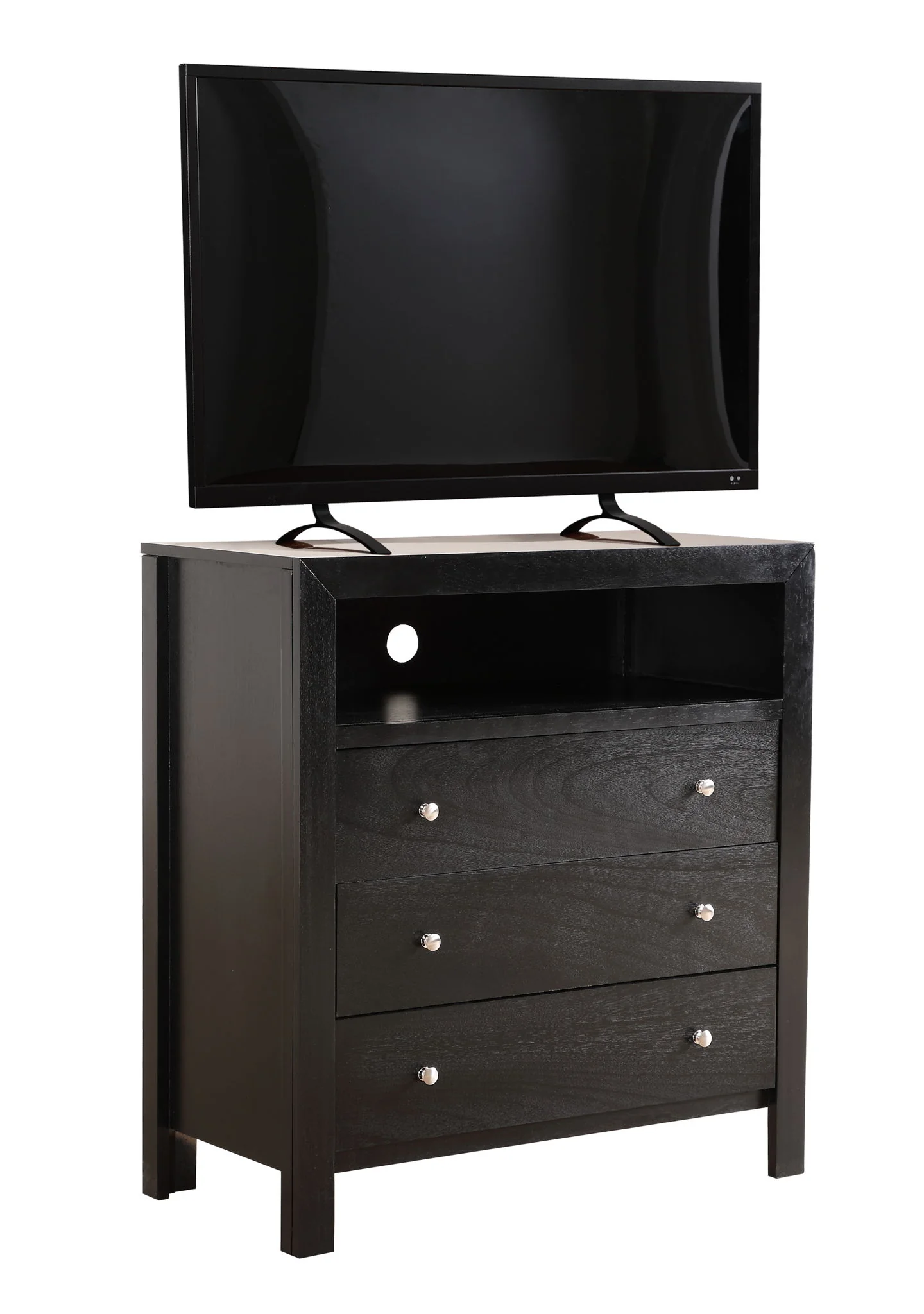 Elegant Transitional Media Chest - Image 6