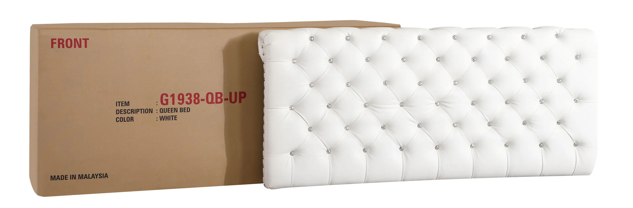 Elegant Transitional Upholstered Bed - Image 12