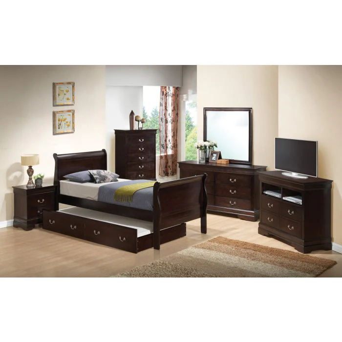 Elegant Trundle Bed With Timeless Charm - Image 55