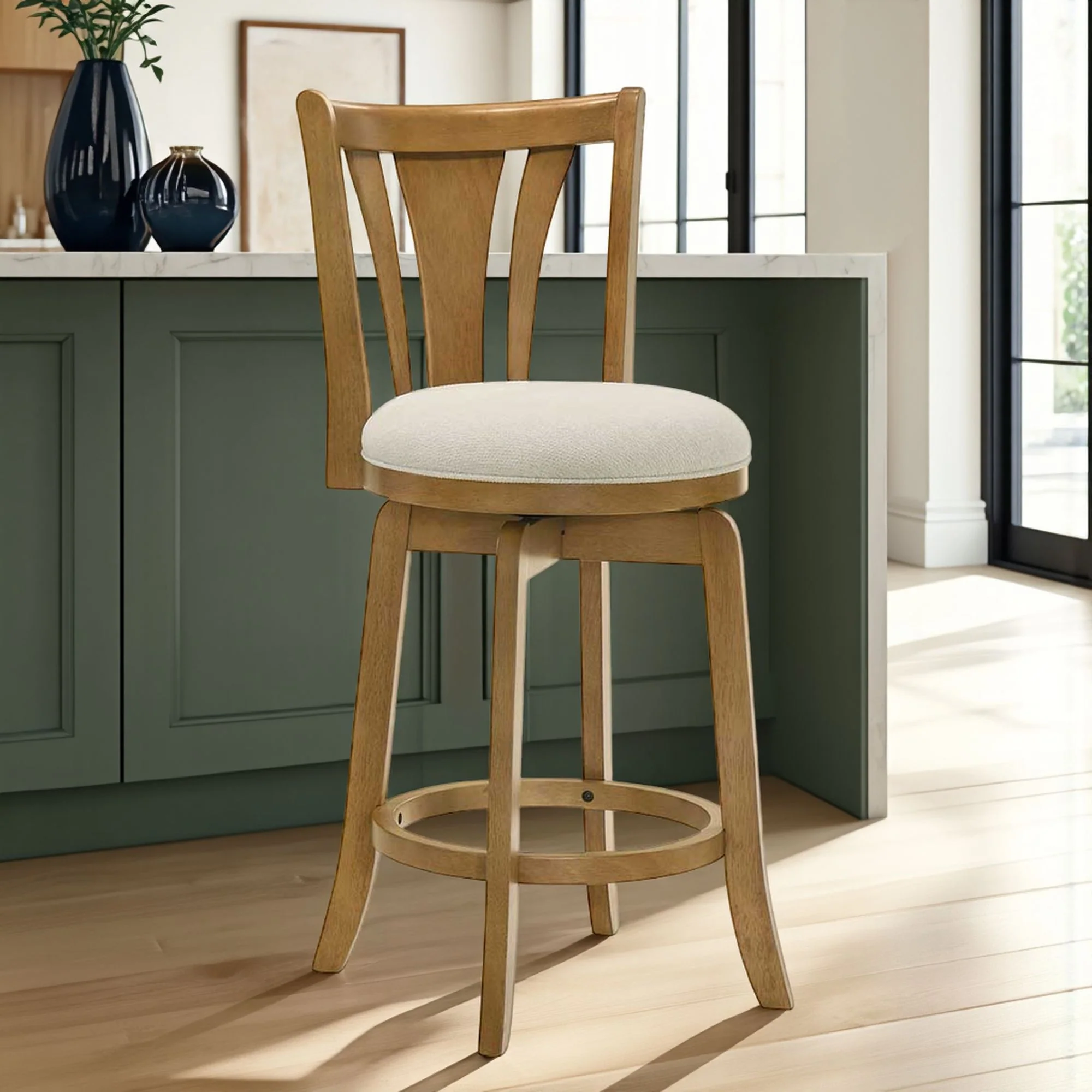 Elle - Swivel Counter Stool - Image 14