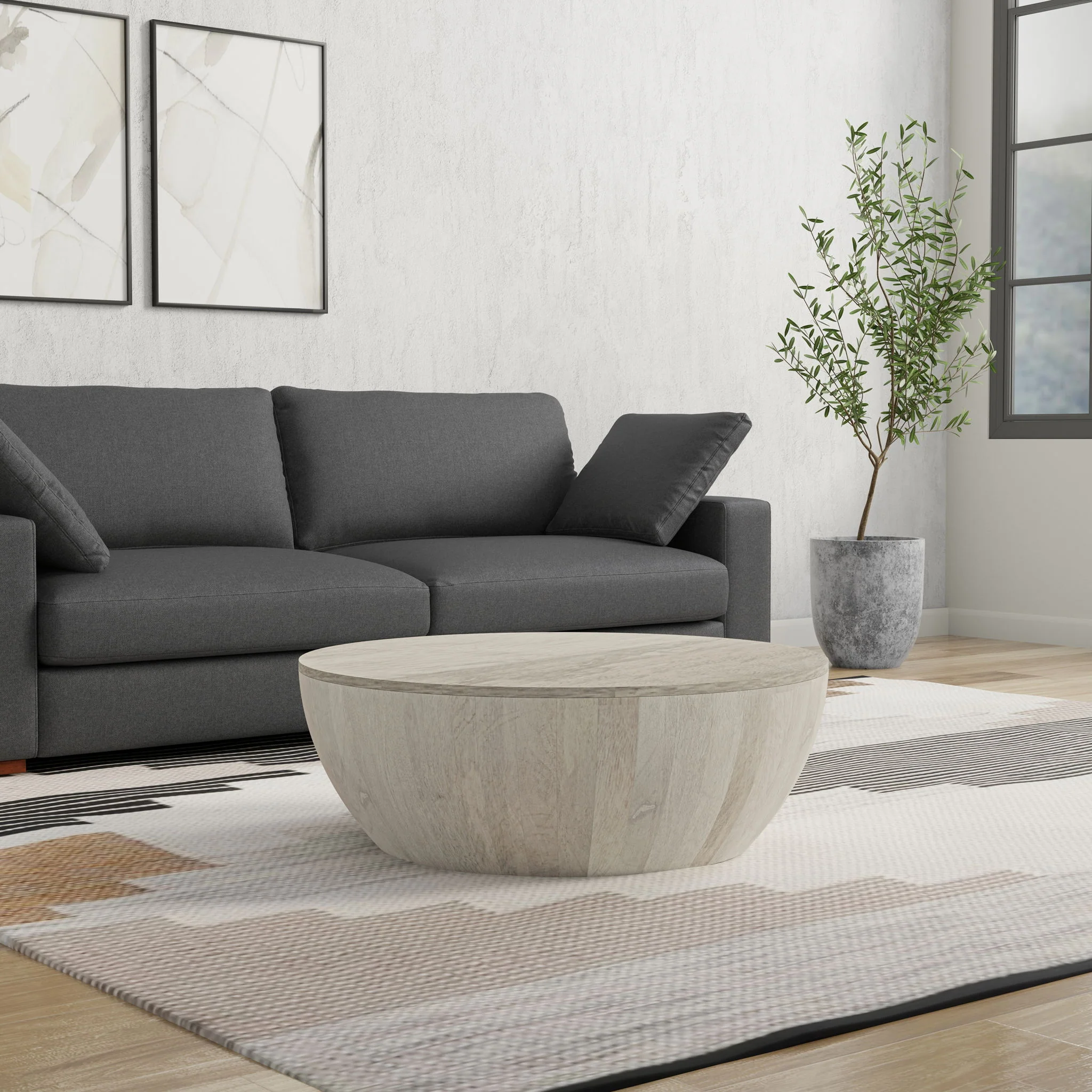 Elmbrook - Drum Coffee Table - Image 5