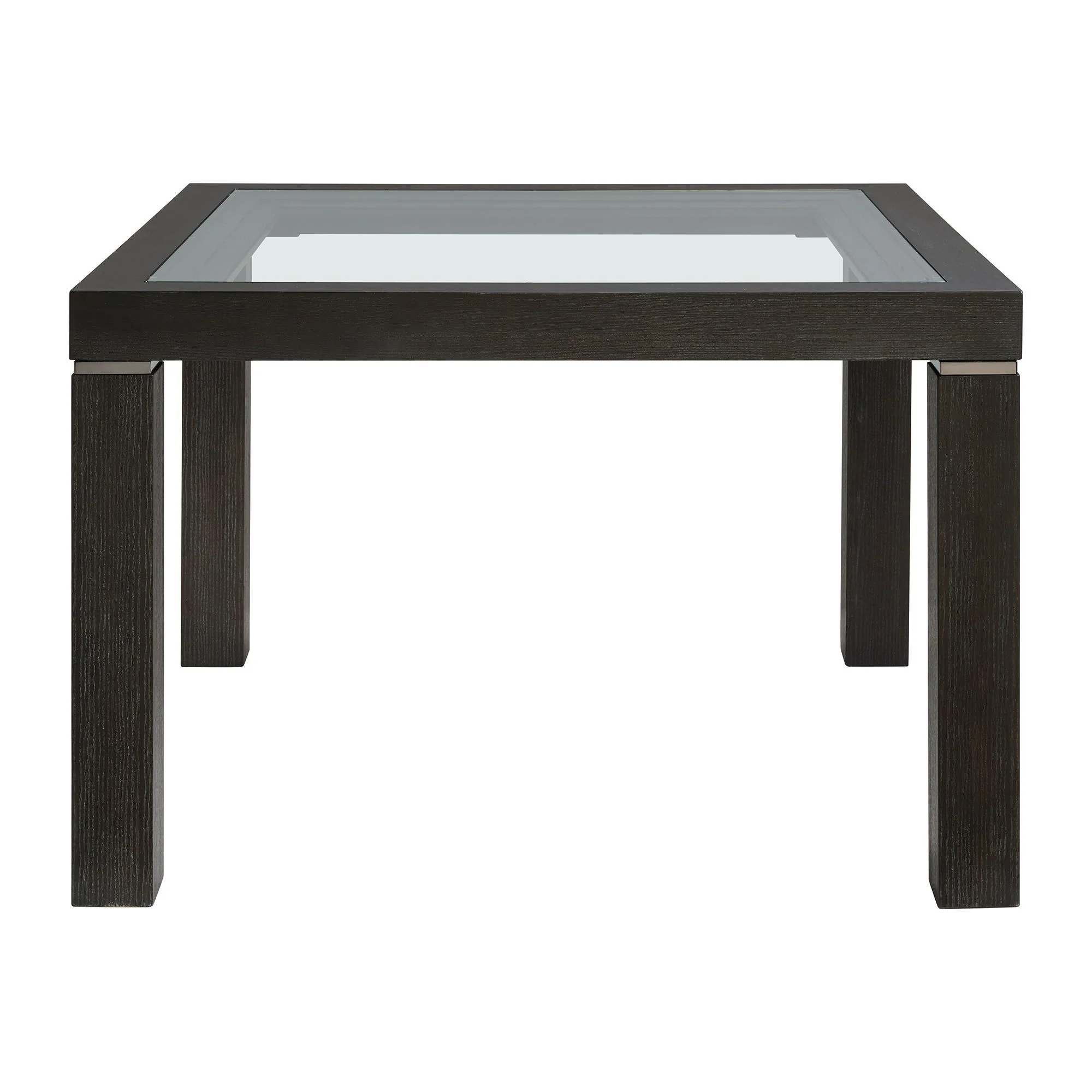 Elodie - Counter Table With Glass - Charcoal - Image 5