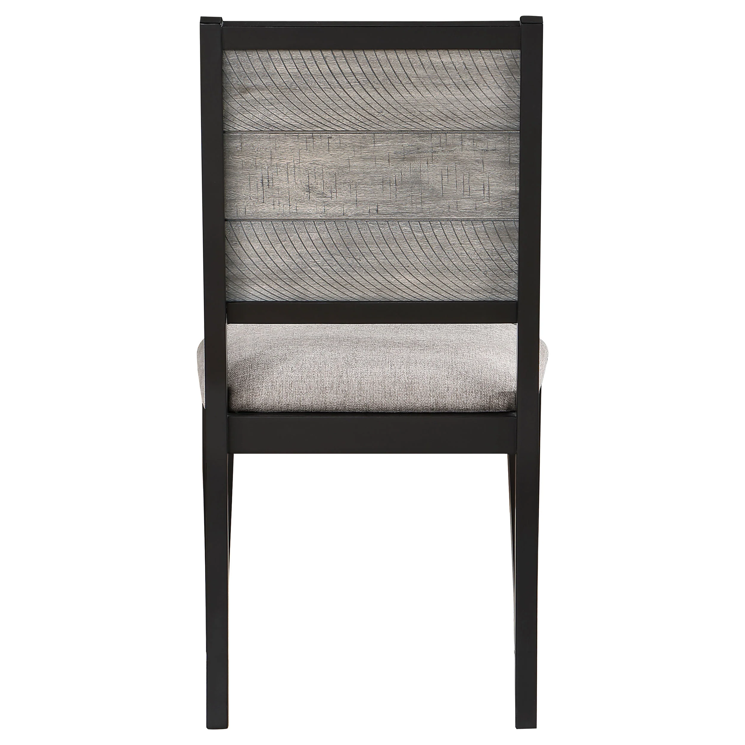 Elodie Wood Dining Side Chair Grey and Black Set of 2 - Image 10