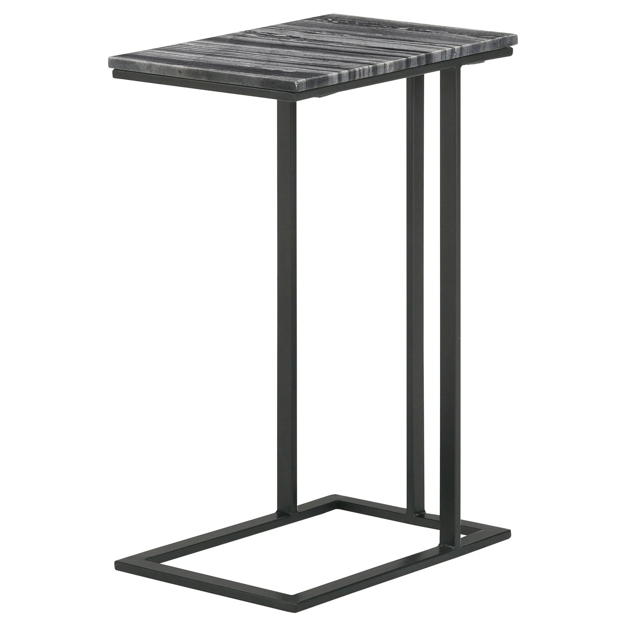 Encina - C-Shaped Sofa Side Table - Image 7