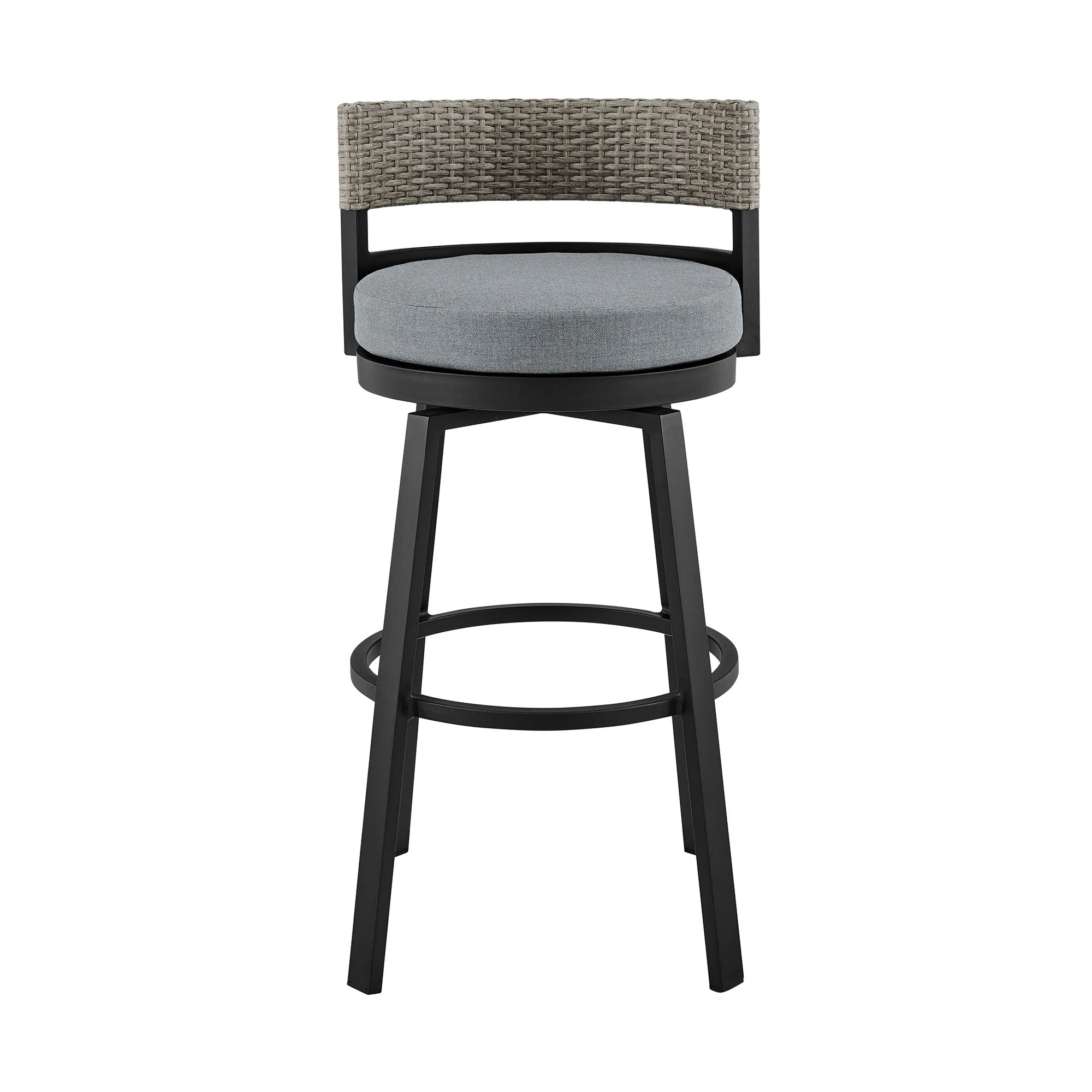 Encinitas - Outdoor Patio Swivel Bar Stool - Image 11