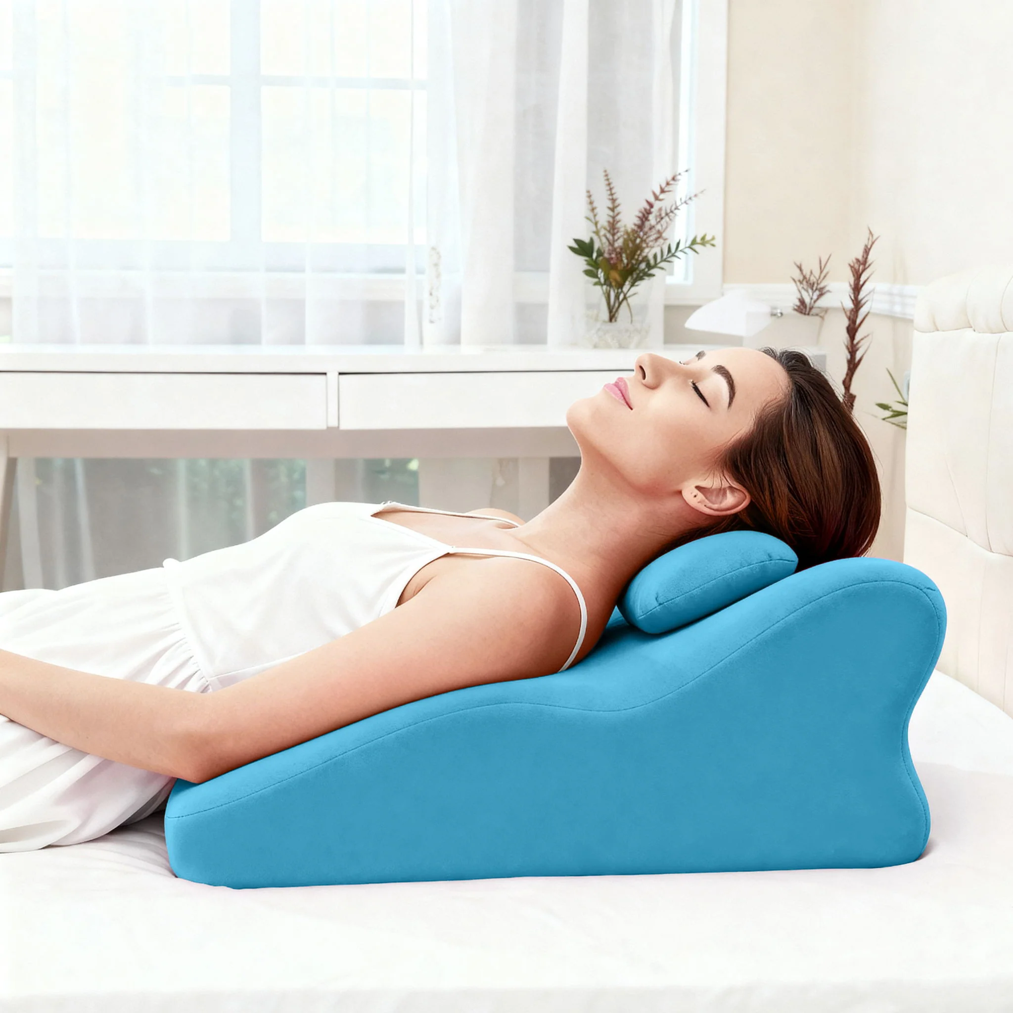Ergonomic Spinal Posture Support Bed Pillow - Image 17