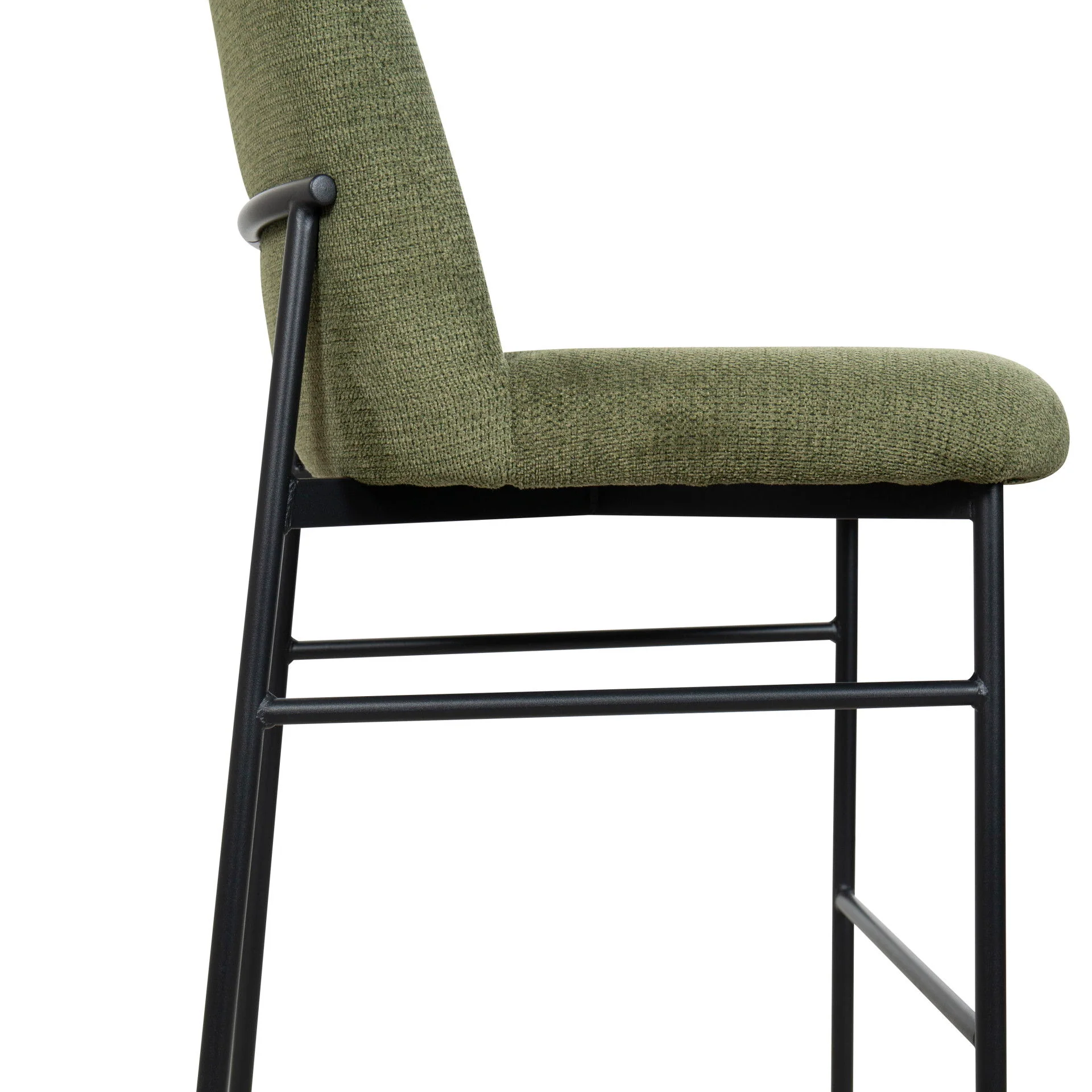 Erik - Bar Chair With Black Metal Frame (Set of 2) - Image 7